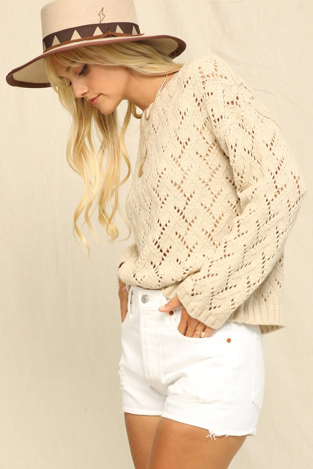 Diamond Daisy Sweater