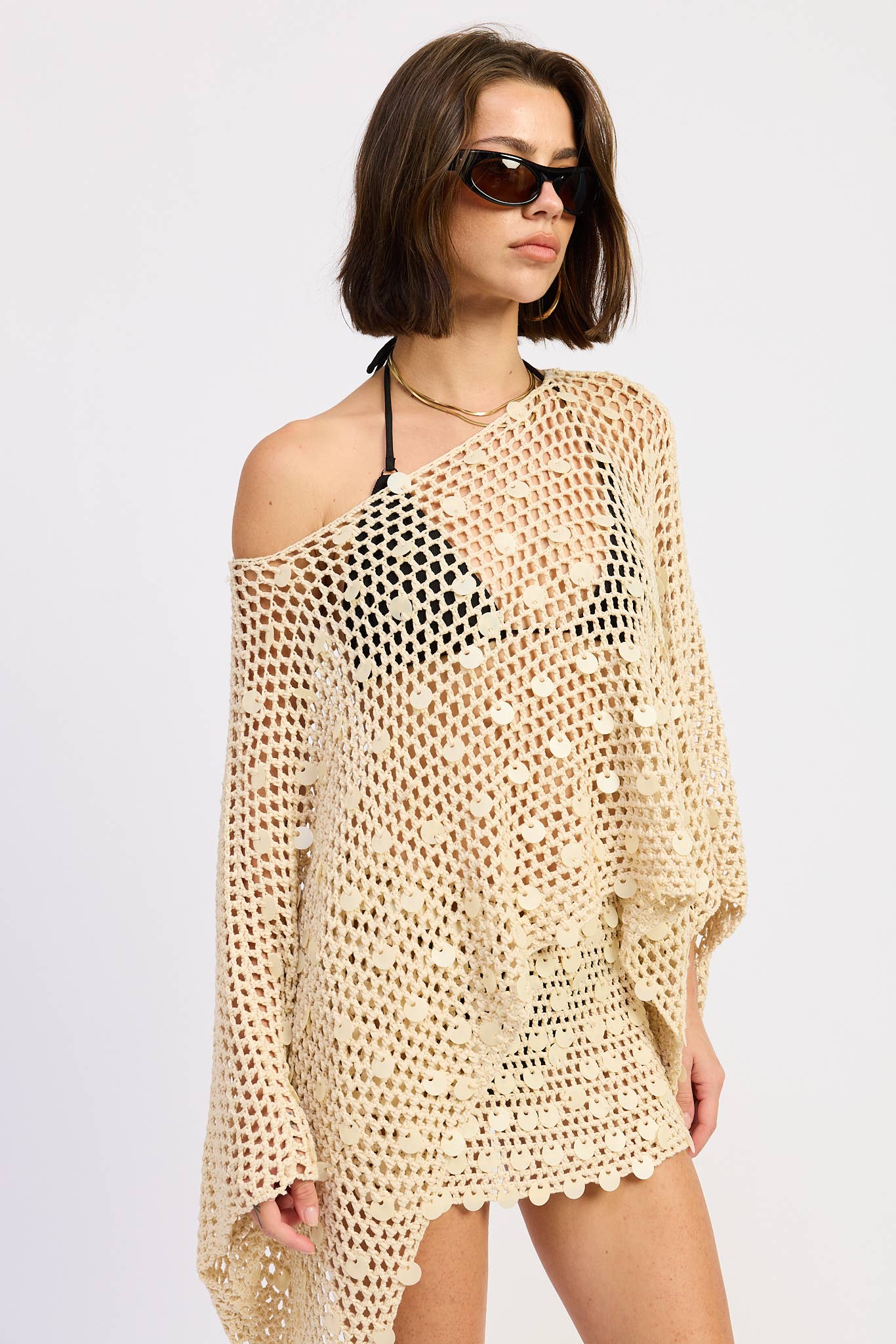 Shelly Poncho Top