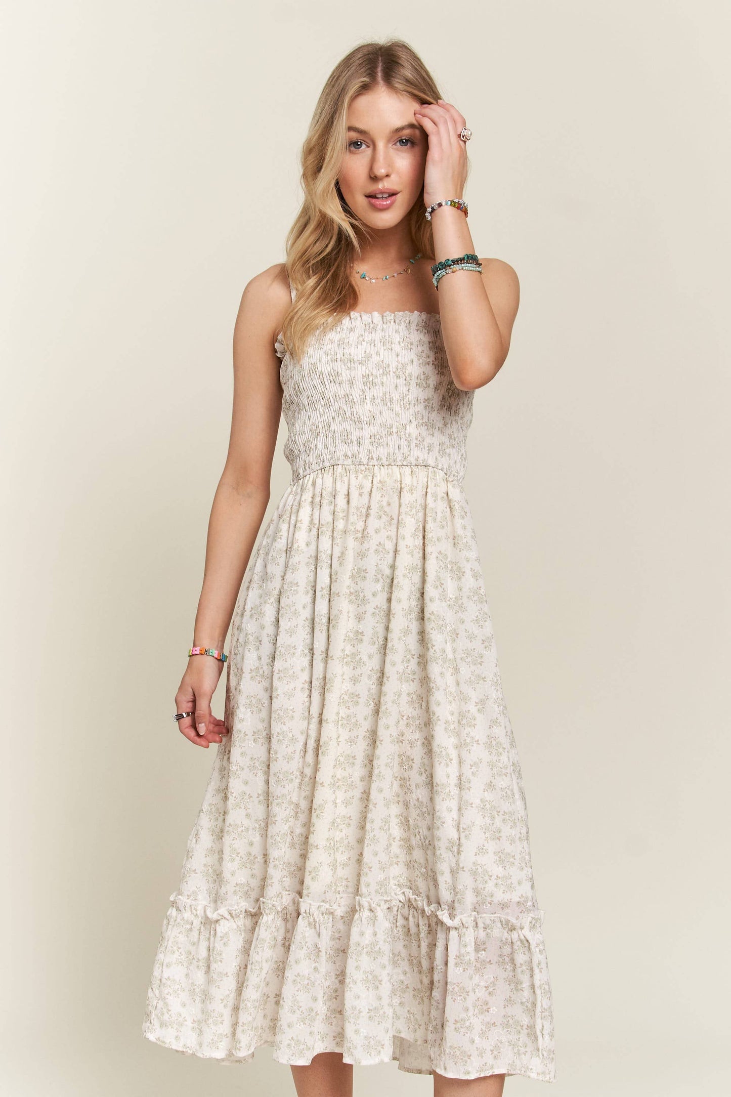 Frolic through the Flowers Maxi Dress