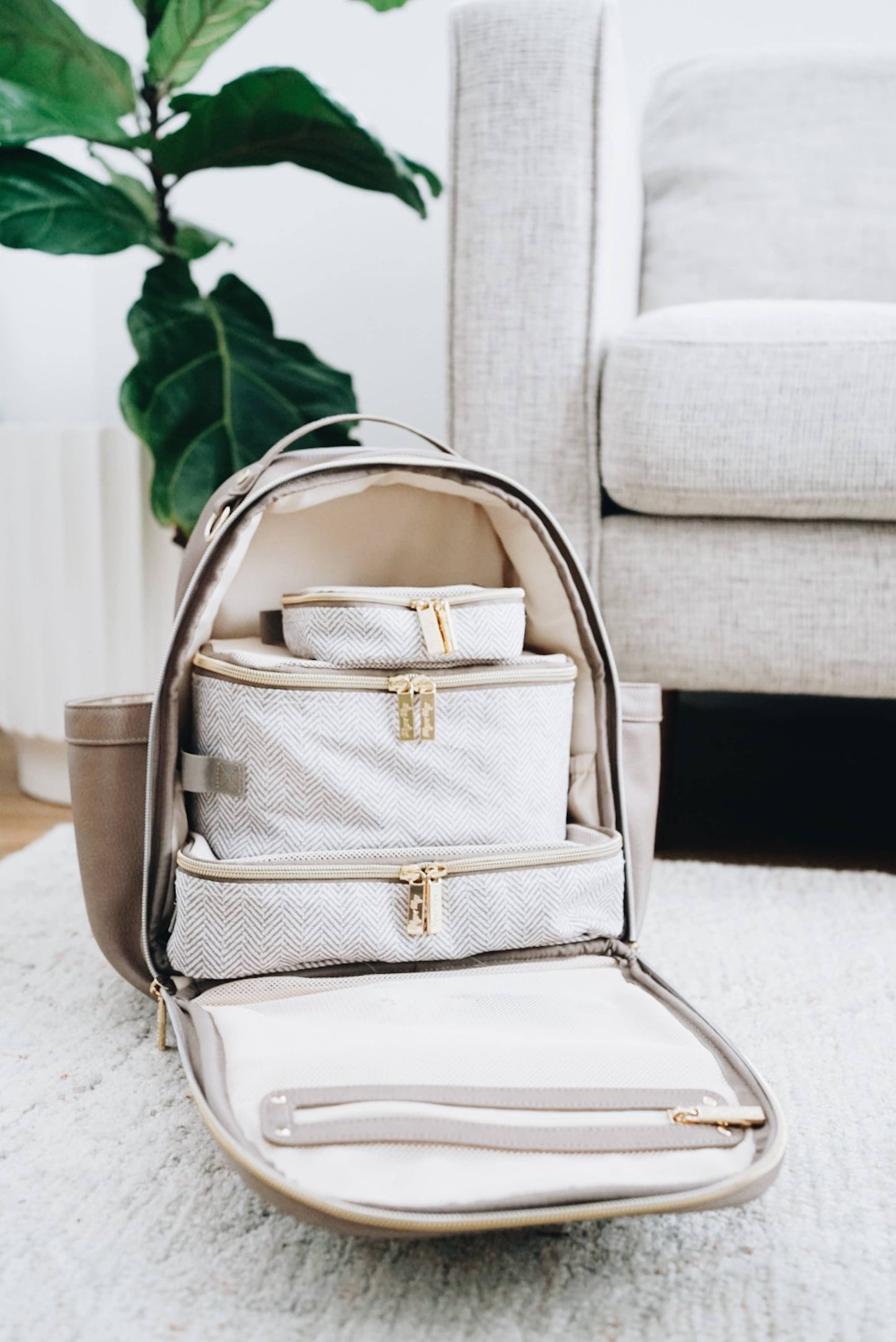 Taupe Packing Cubes