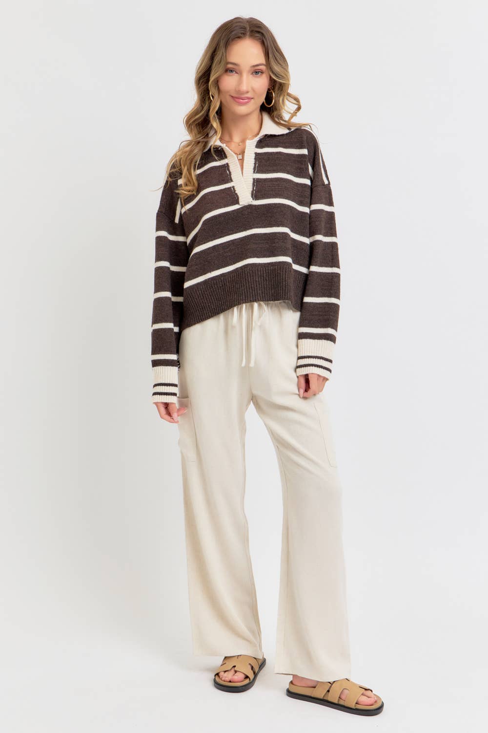 Savannah Collared Sweater