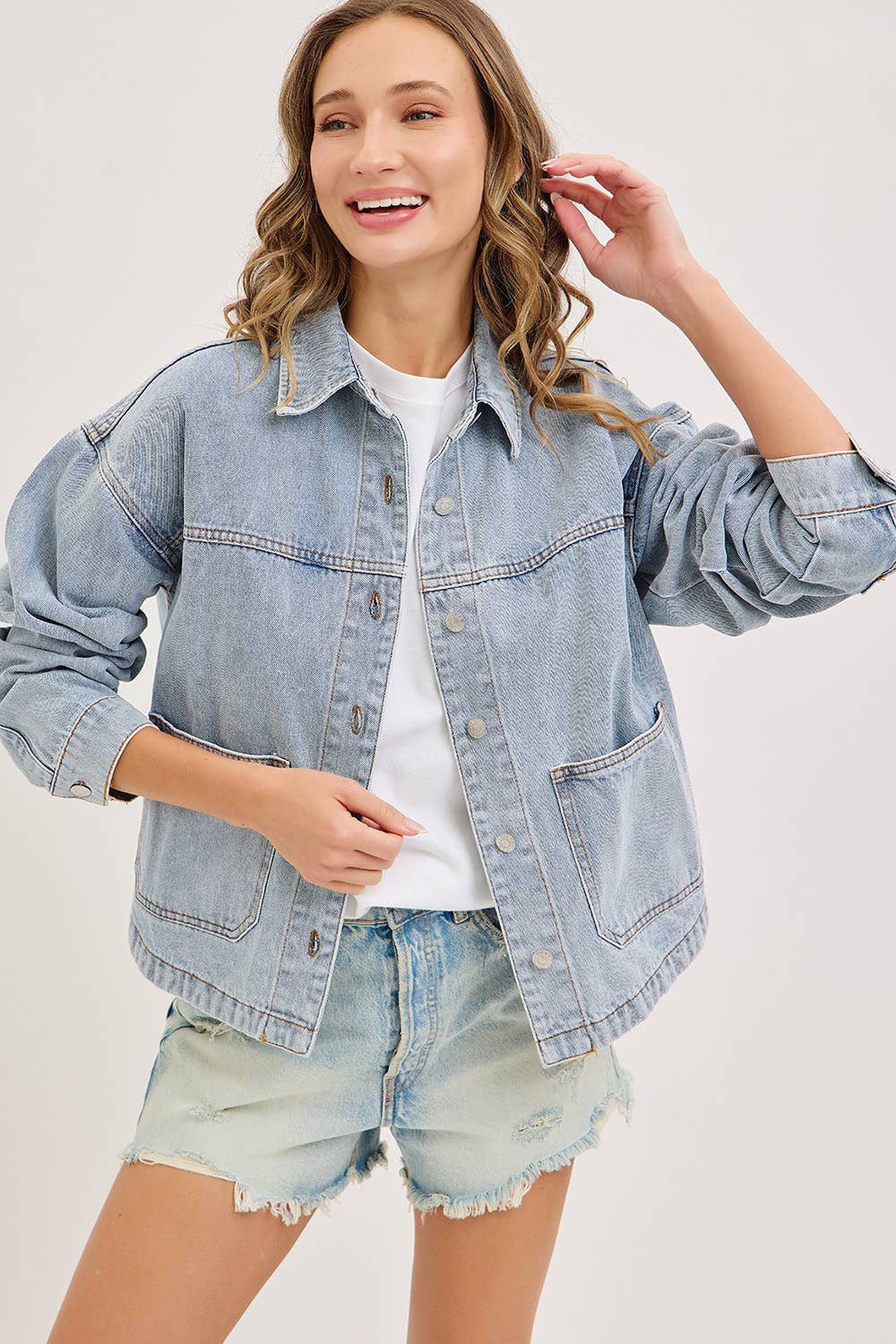 Dime a Dozen Denim Jacket