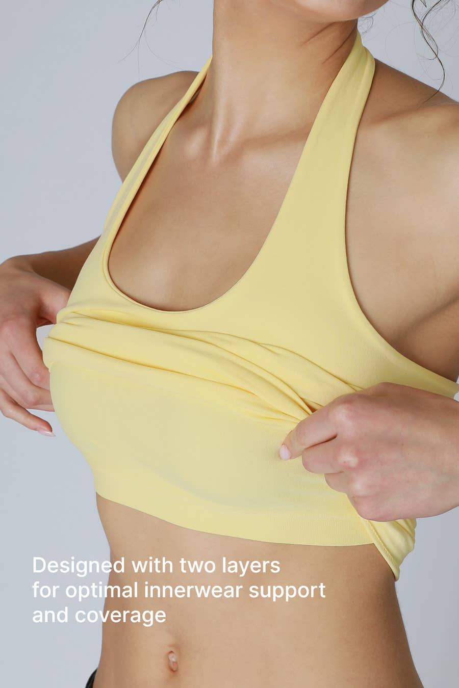 Clean Line Halter Top