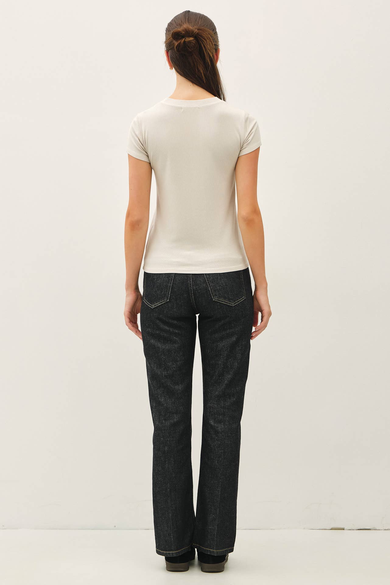 Basic Babe Ribbed Tee