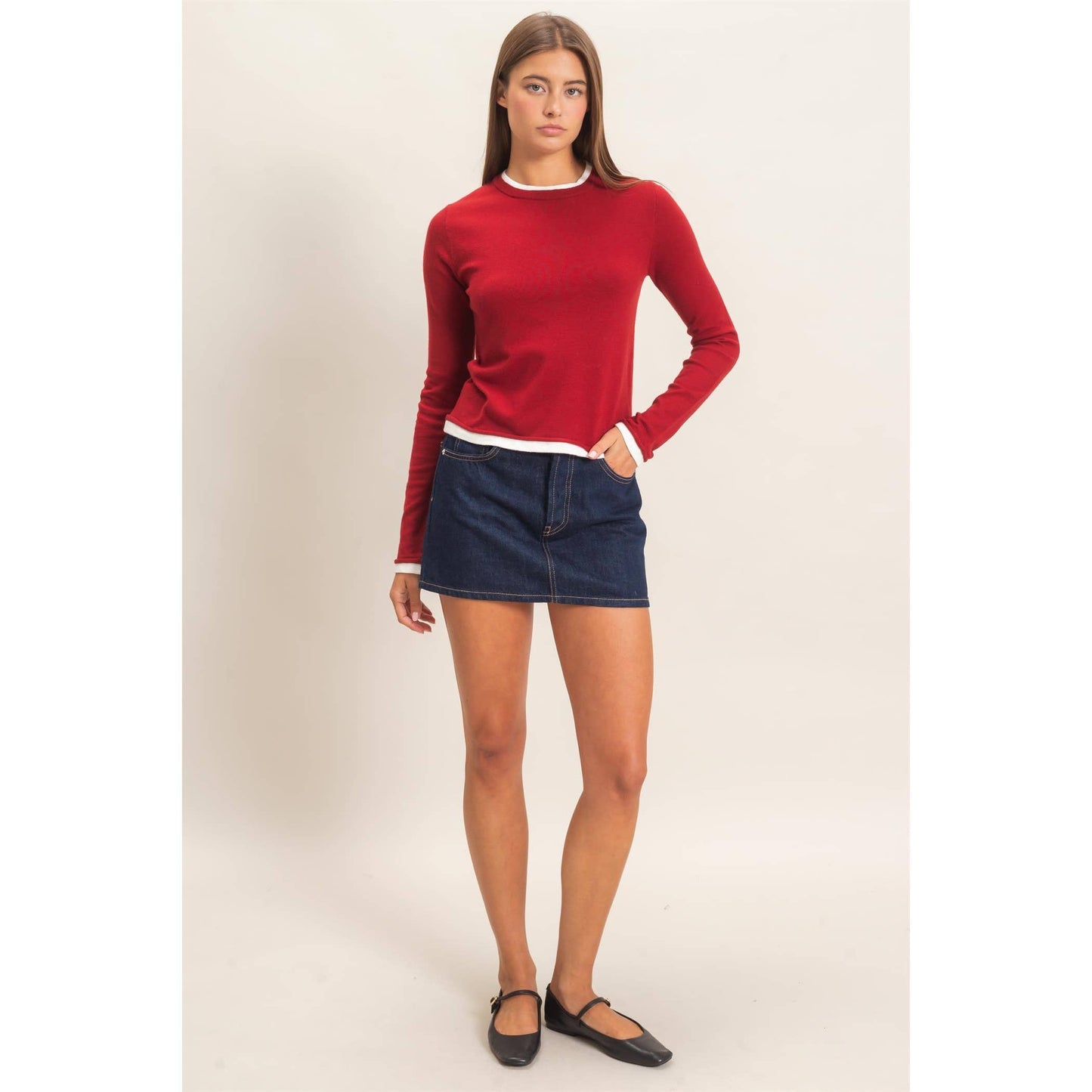 Seeing Double Long Sleeve Top