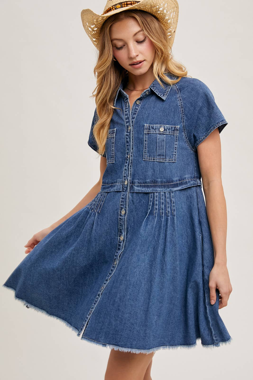 Rodeo Nights Tie Dress