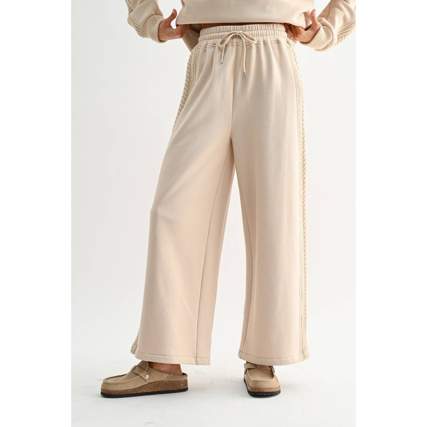 Cable Knit Lounge Top