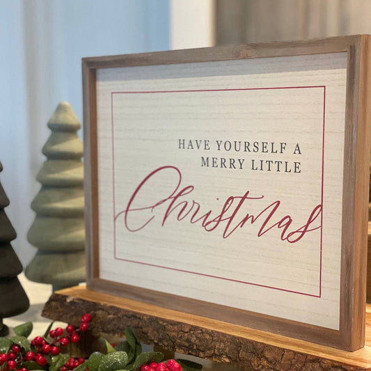 Merry Little Christmas Frame