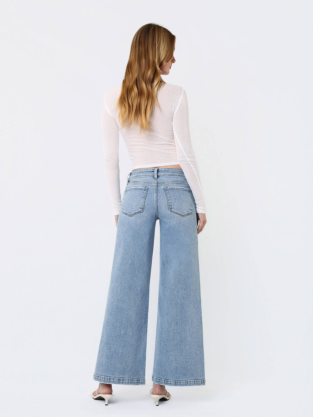 Haley Midrise Sideseam Denim