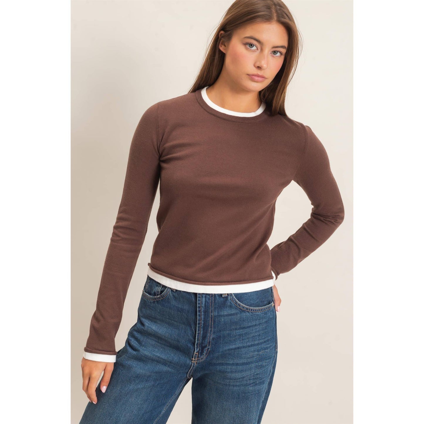 Seeing Double Long Sleeve Top