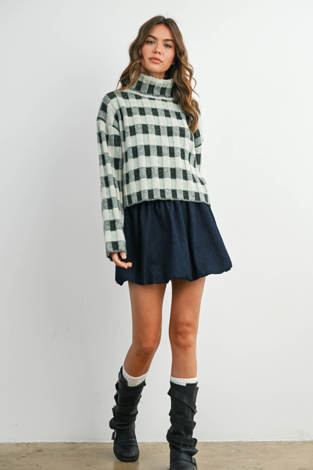 Mad in Plaid Sweater