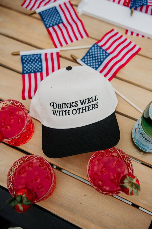 Drinks Well Trucker Hat