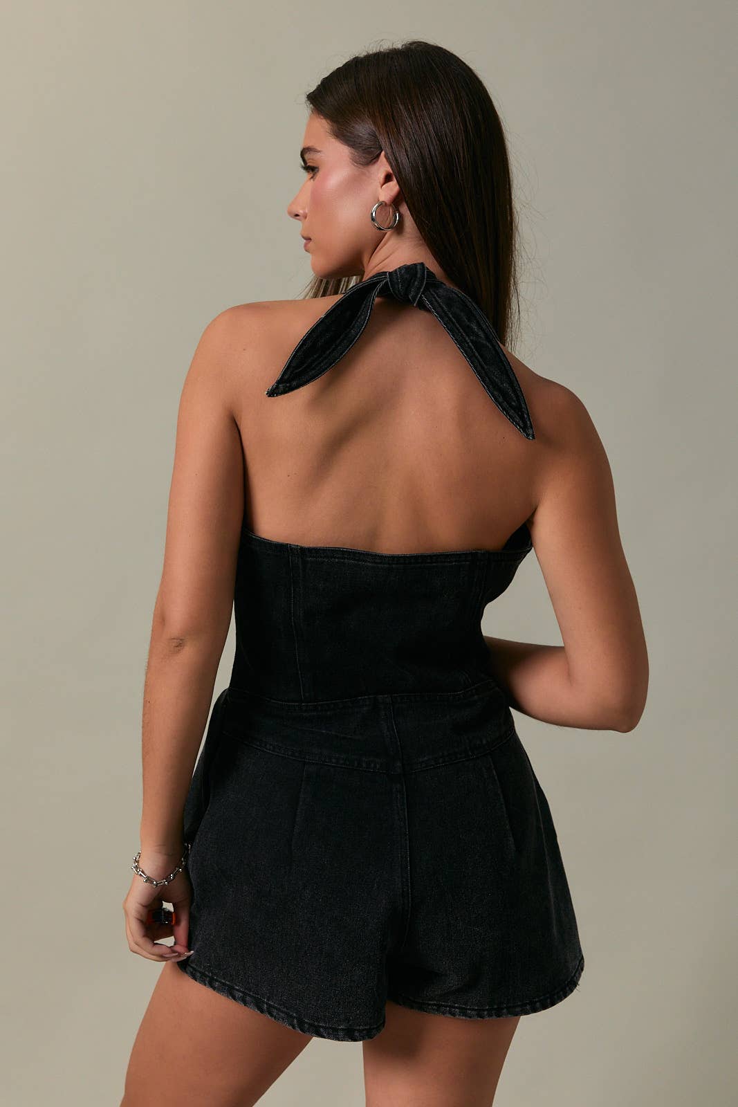 Howdy Y'all Denim Romper
