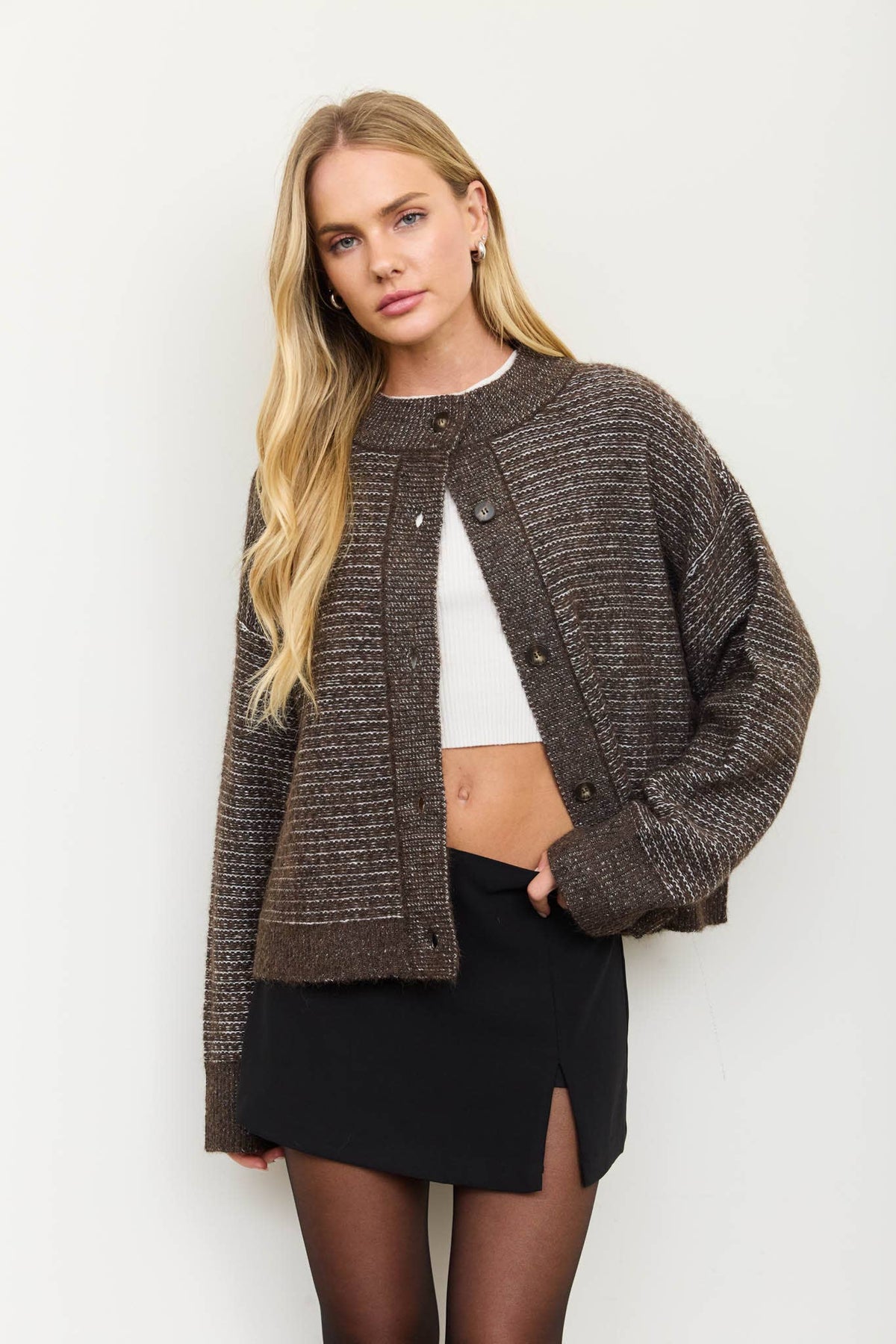 Madly Marled Cardigan