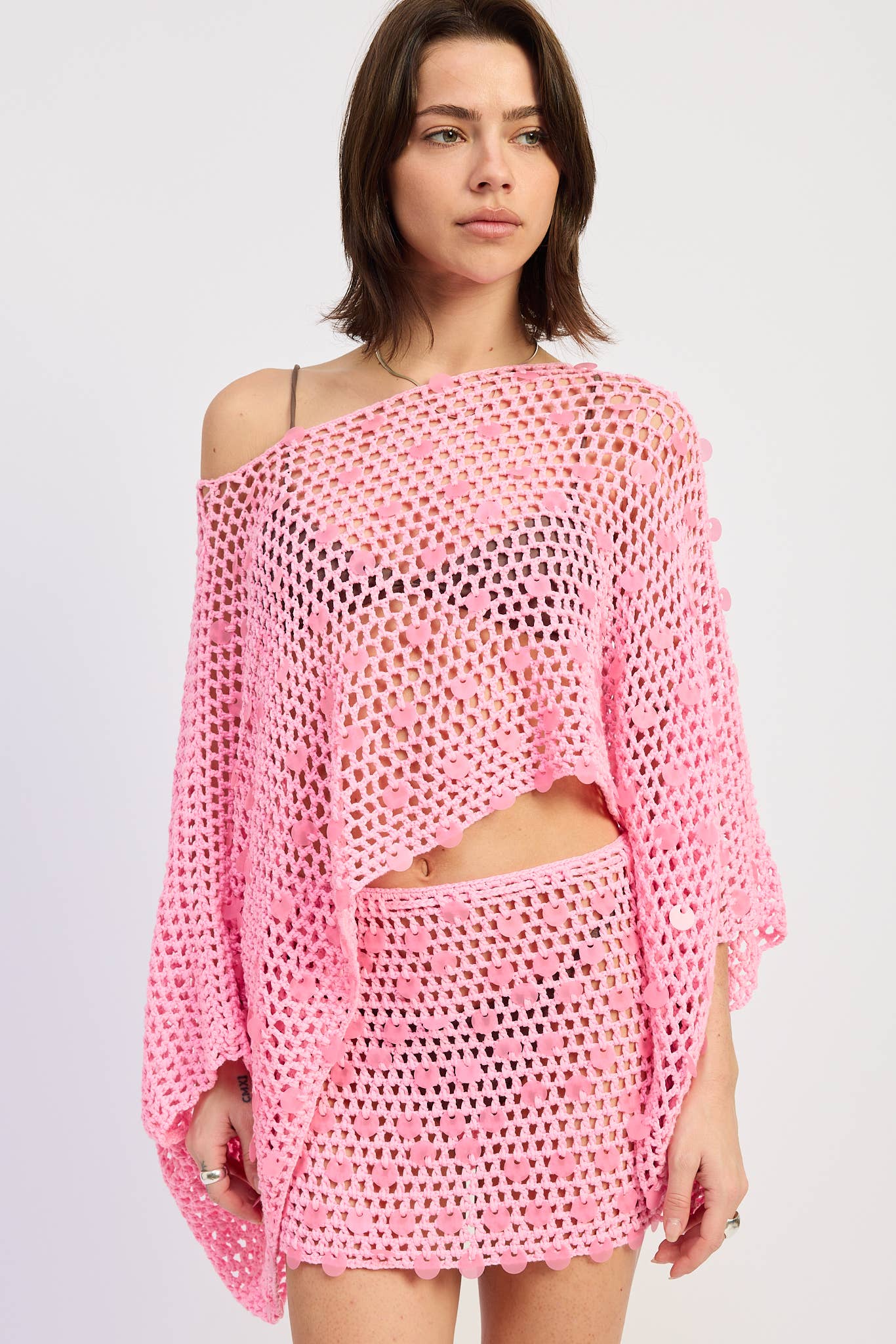 Shelly Poncho Top