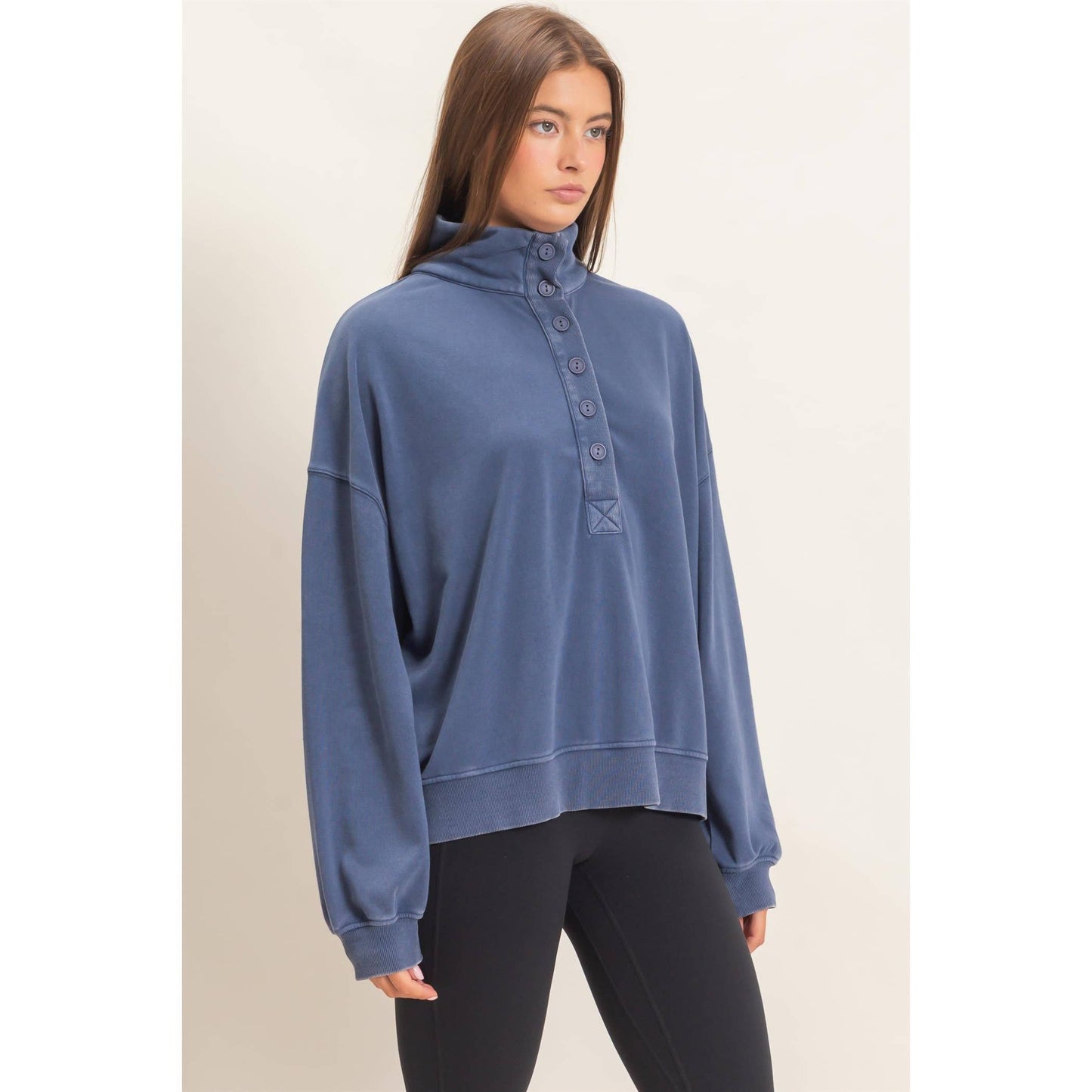 Cozy Vibes Mineral Wash Sweatshirt