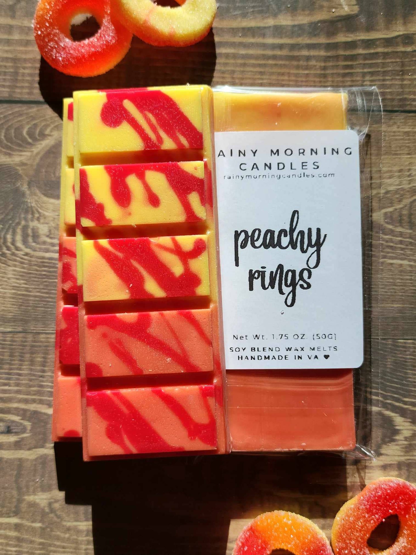 Peachy Ring Snap Bar Wax Melts