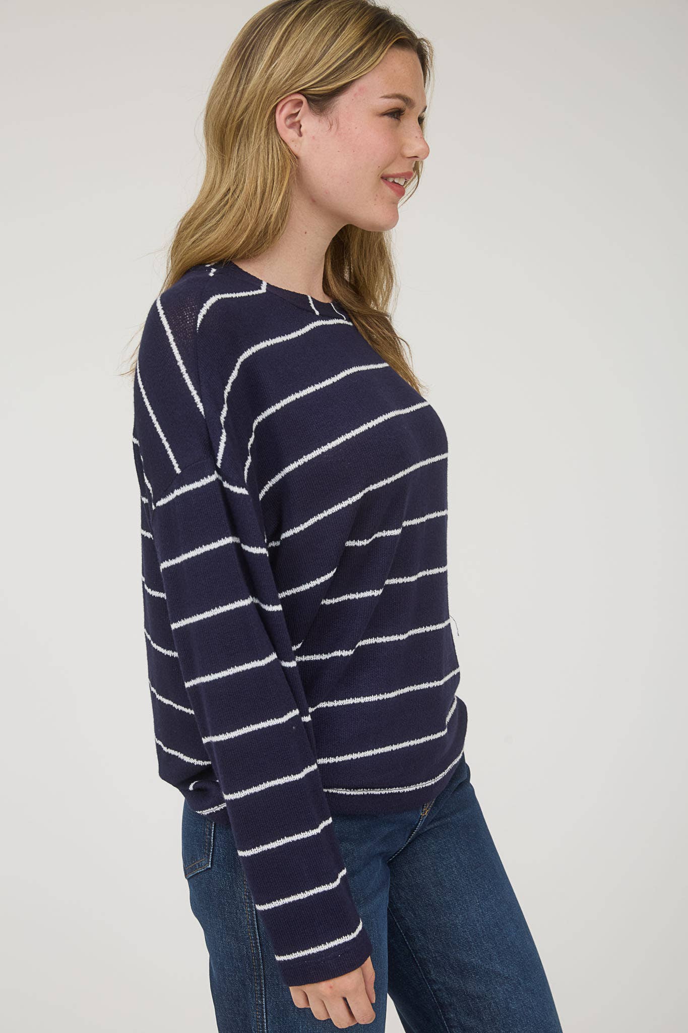 This & That Striped Pullover Top