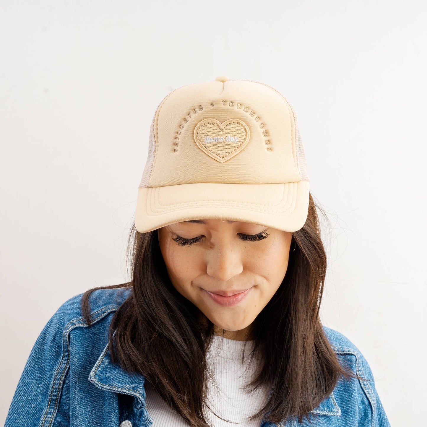 Game Day Trucker Hat - Tan