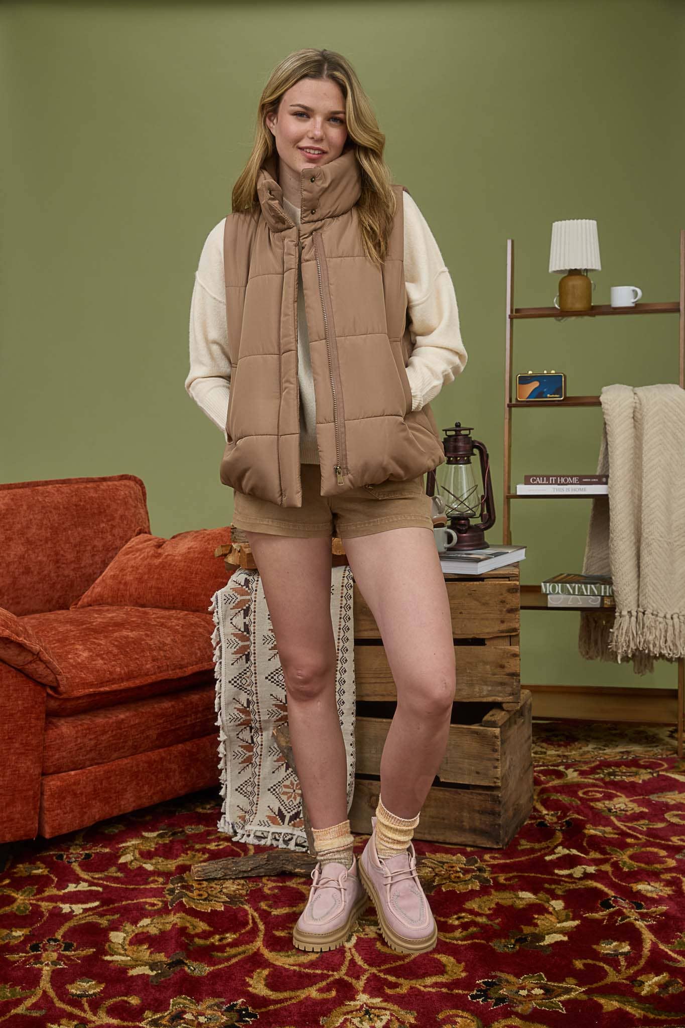 Pamela Puffer Vest