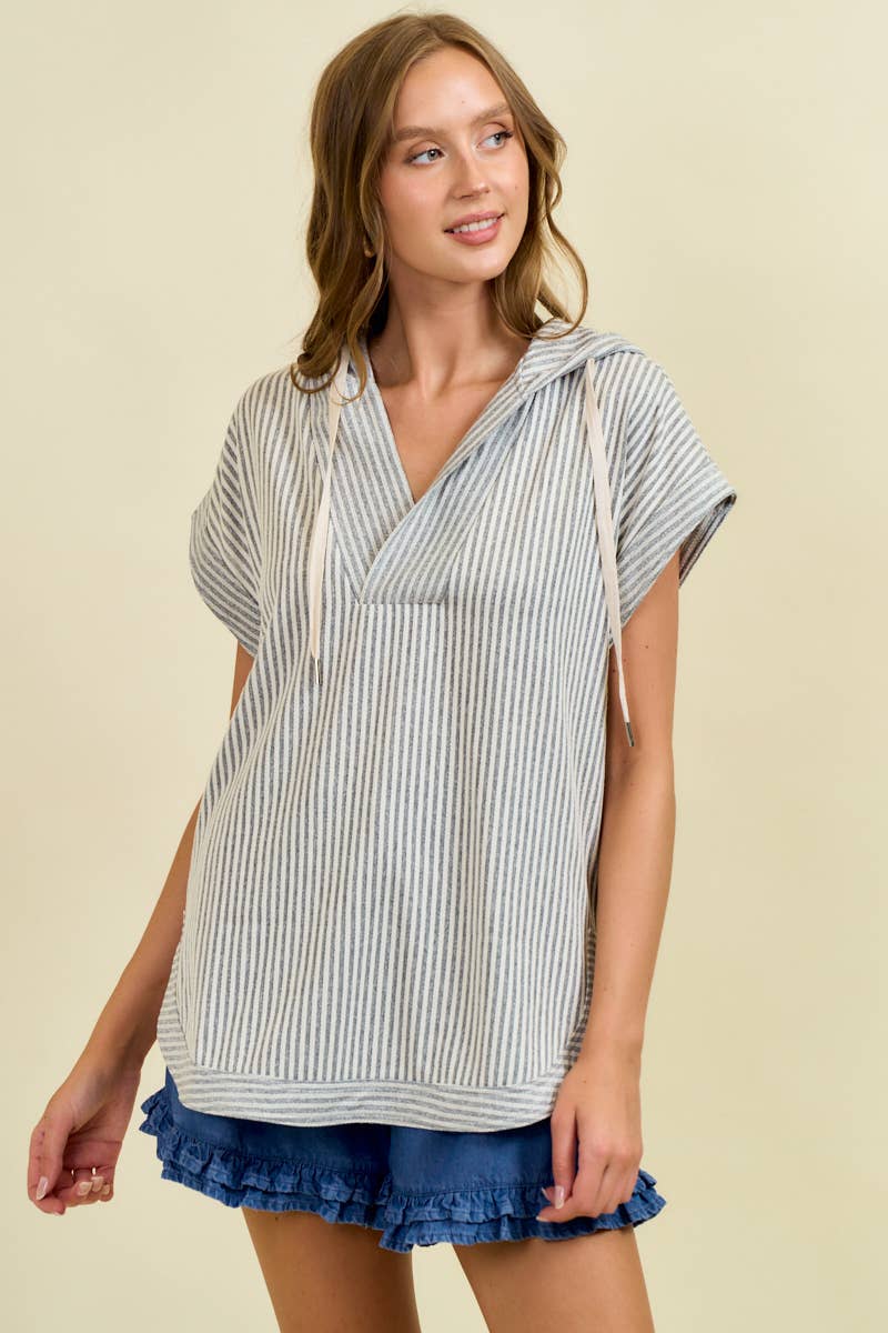 Blue for You Hooded Top