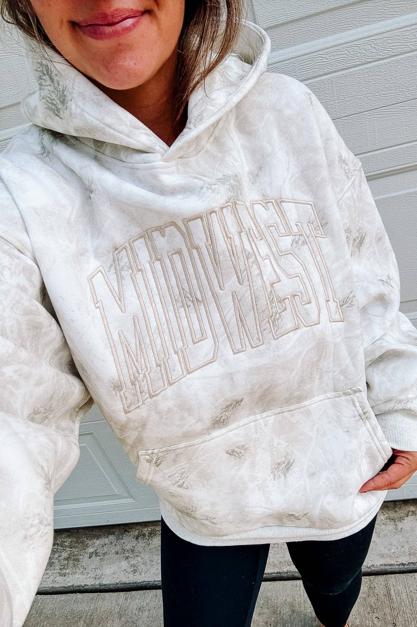 MIDWEST Embroidered Camo Hoodie