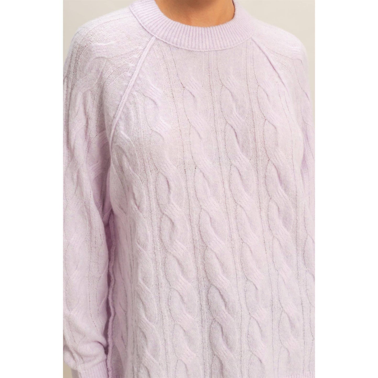 Cabin Fever Cable Knit Sweater