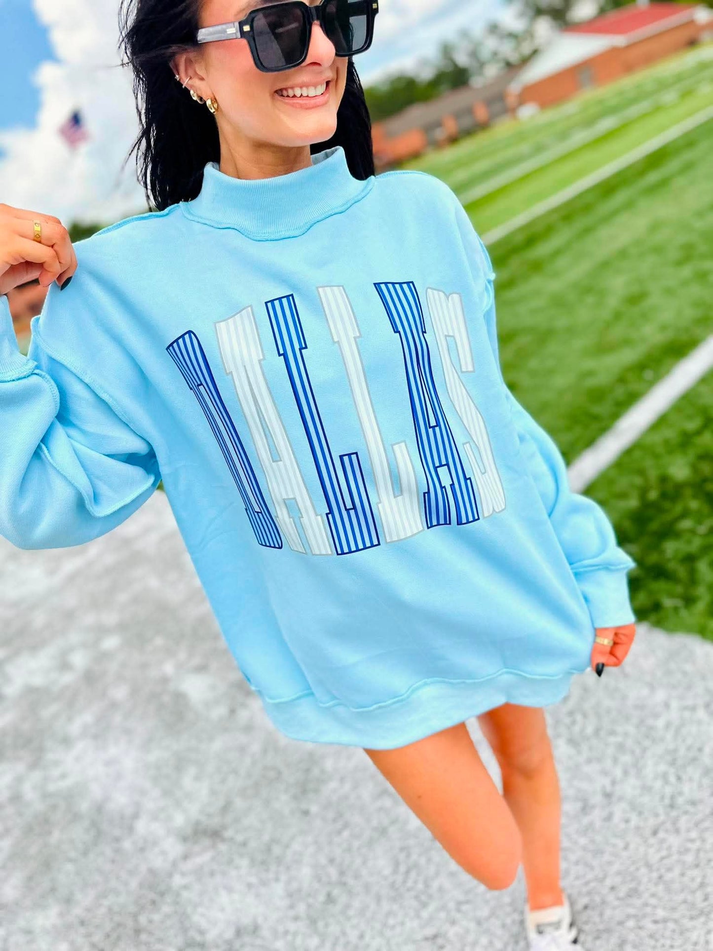 Panthers Stripe Team Spirit Tee
