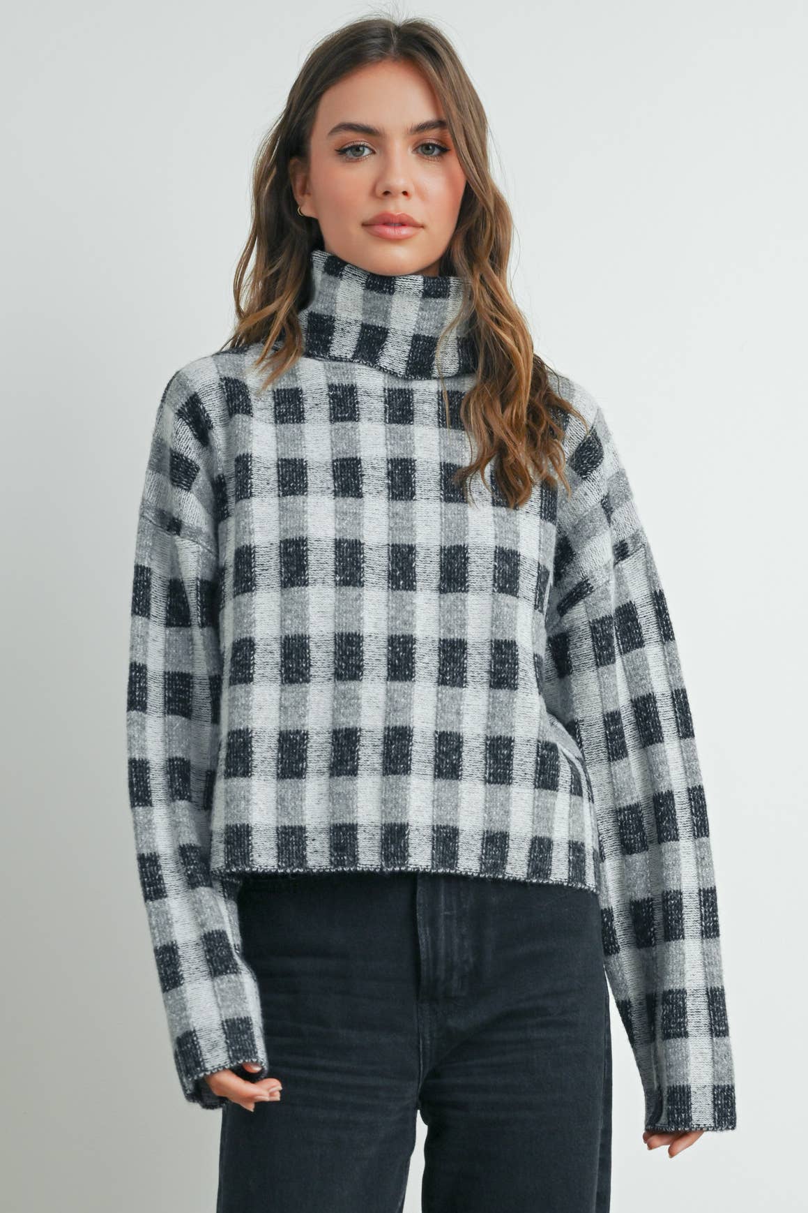 Mad in Plaid Sweater