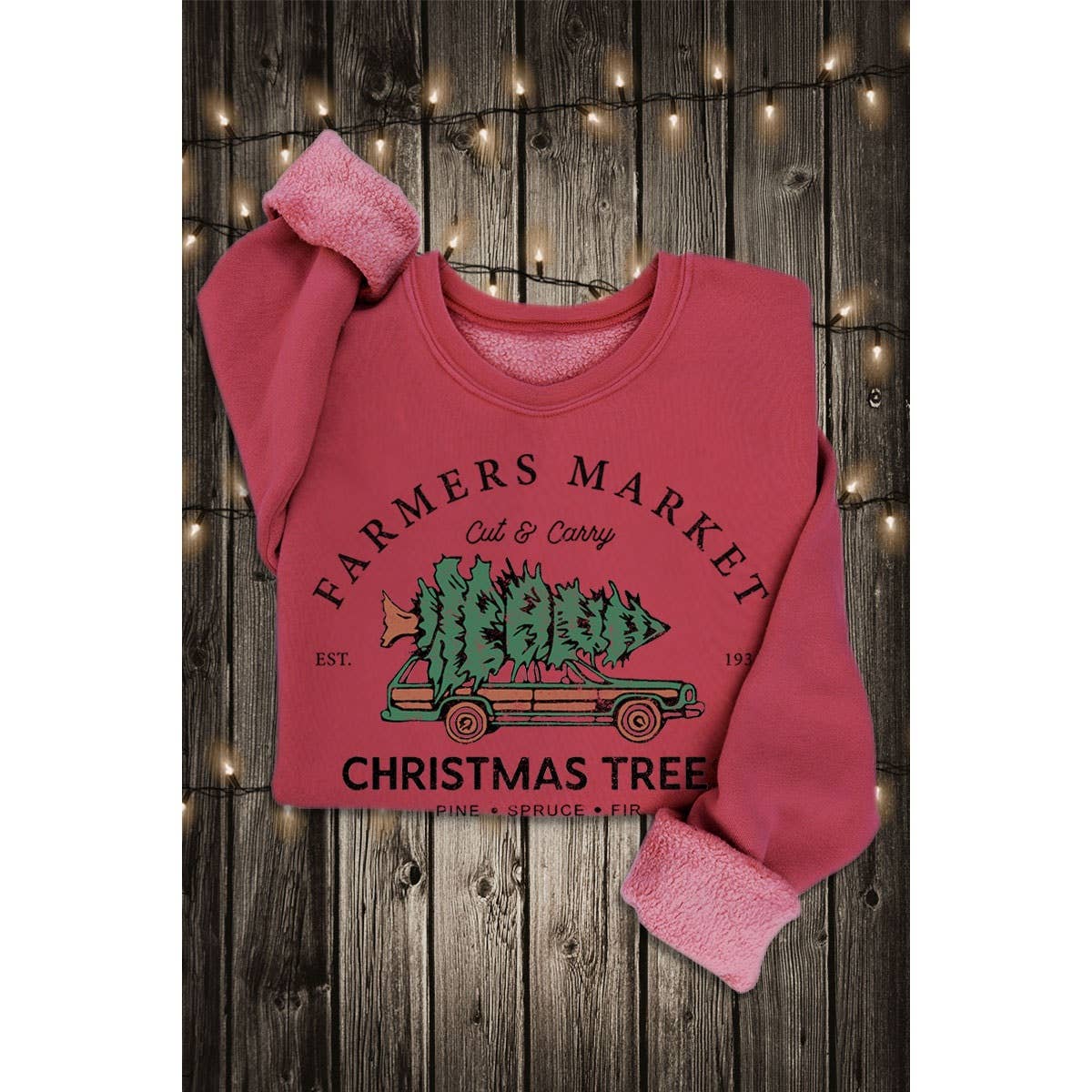 FARMERS MARKET CUT MINERAL GRAPHIC SWEATSHIRTS