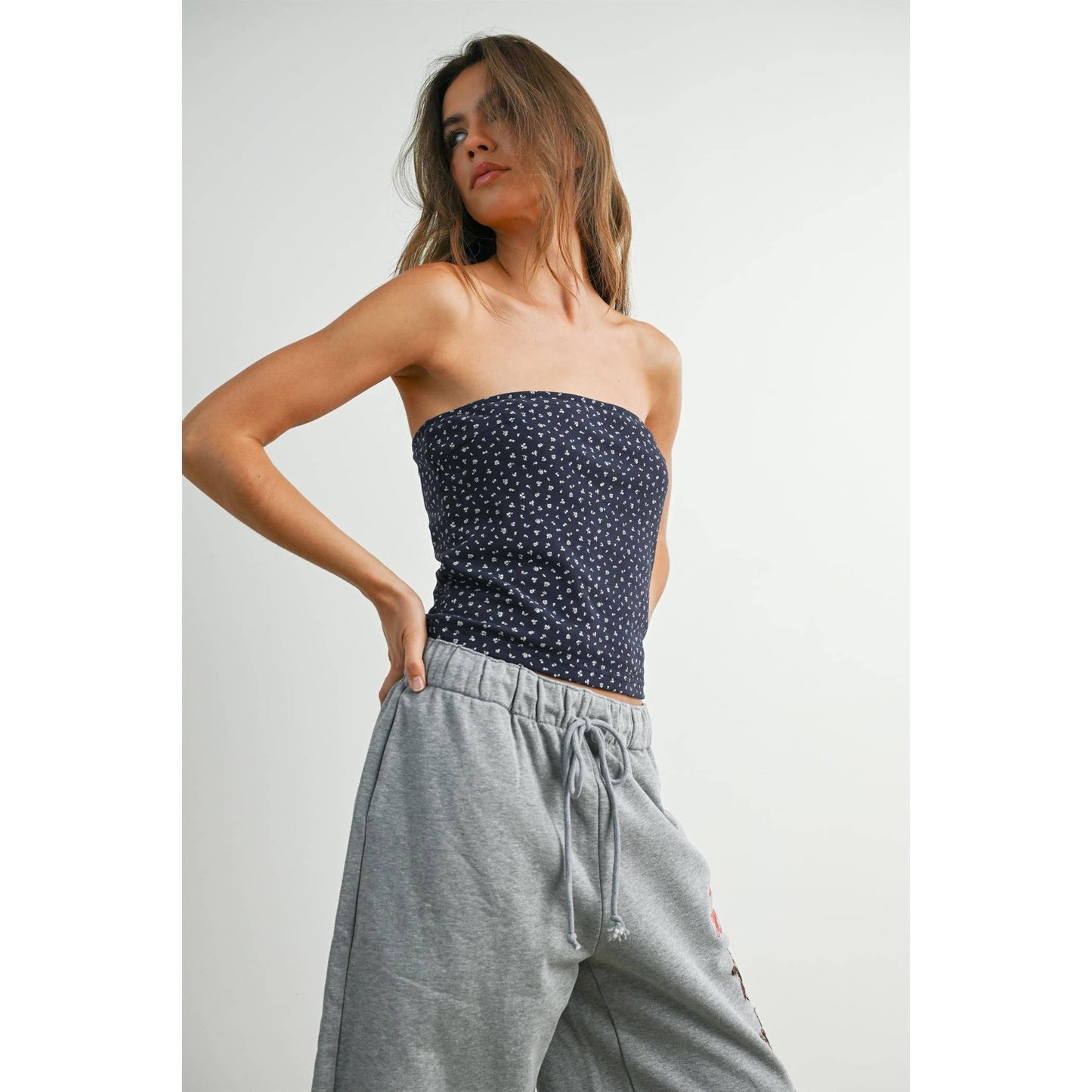 Fiona Floral Tube Top