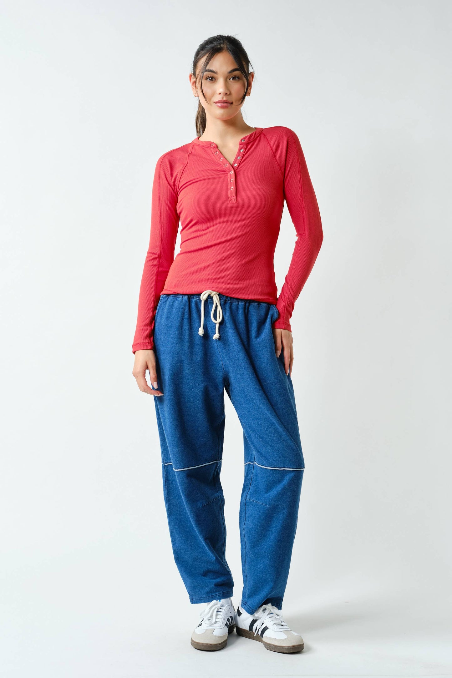 Go with the Flo Henley Top