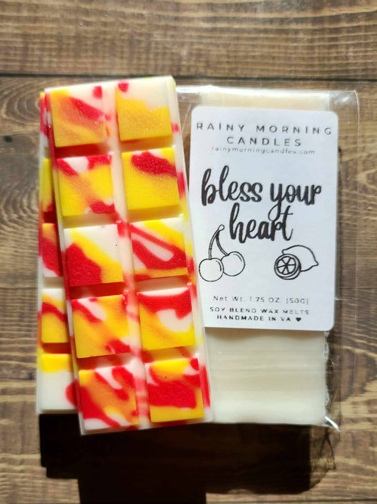 Bless Your Heart | Cherry Lemonade Snap Bar Wax Melts