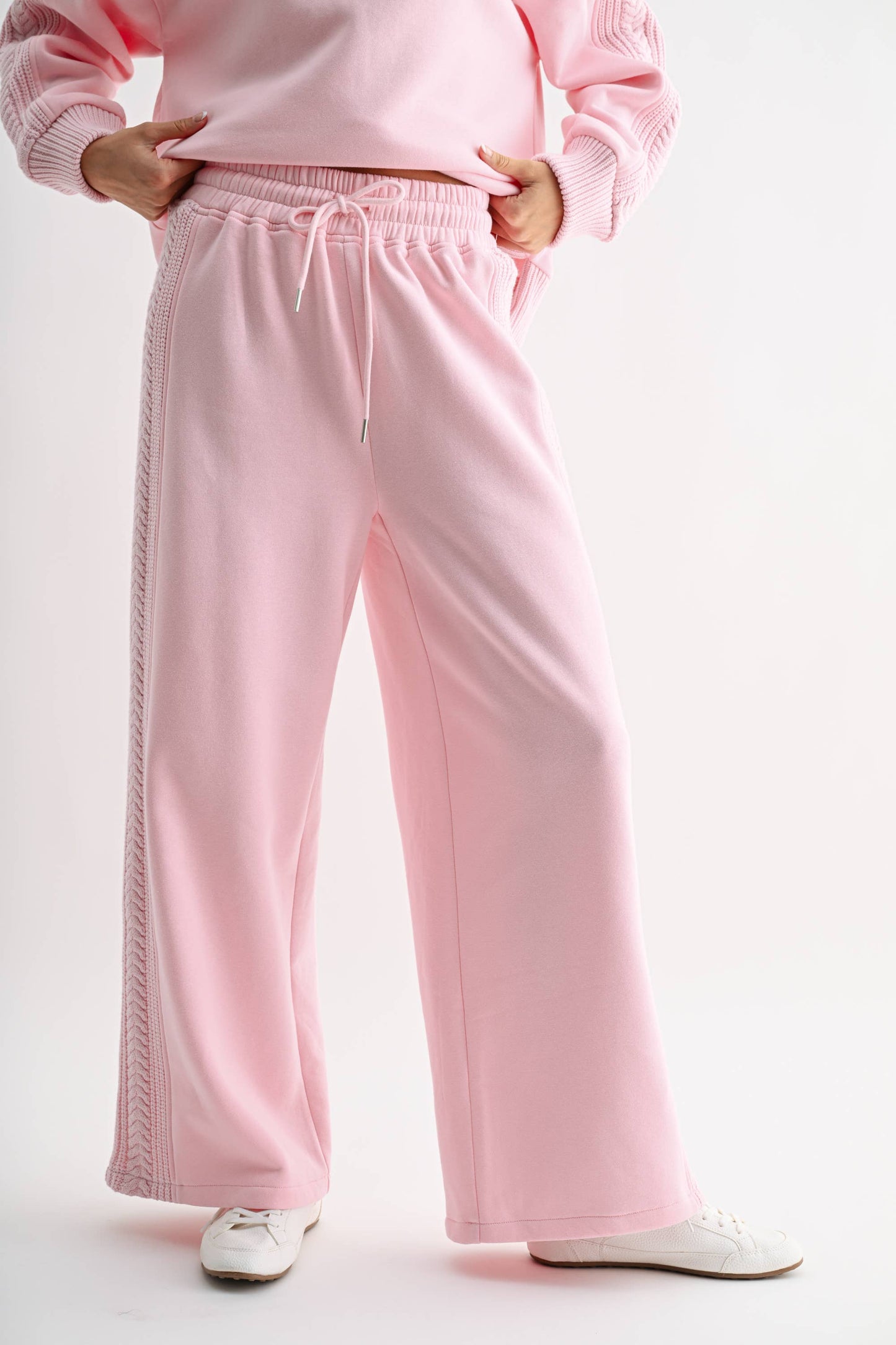 Cable Knit Lounge Top