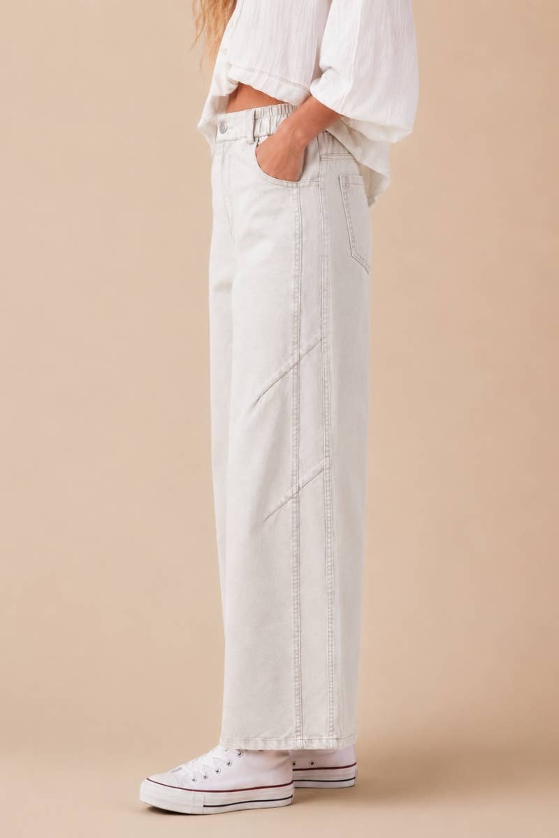 GREIGE Straight Leg Jeans