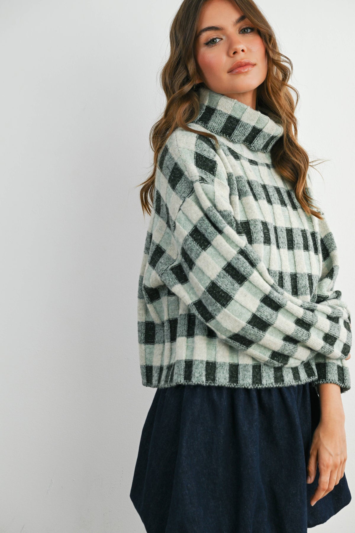 Mad in Plaid Sweater
