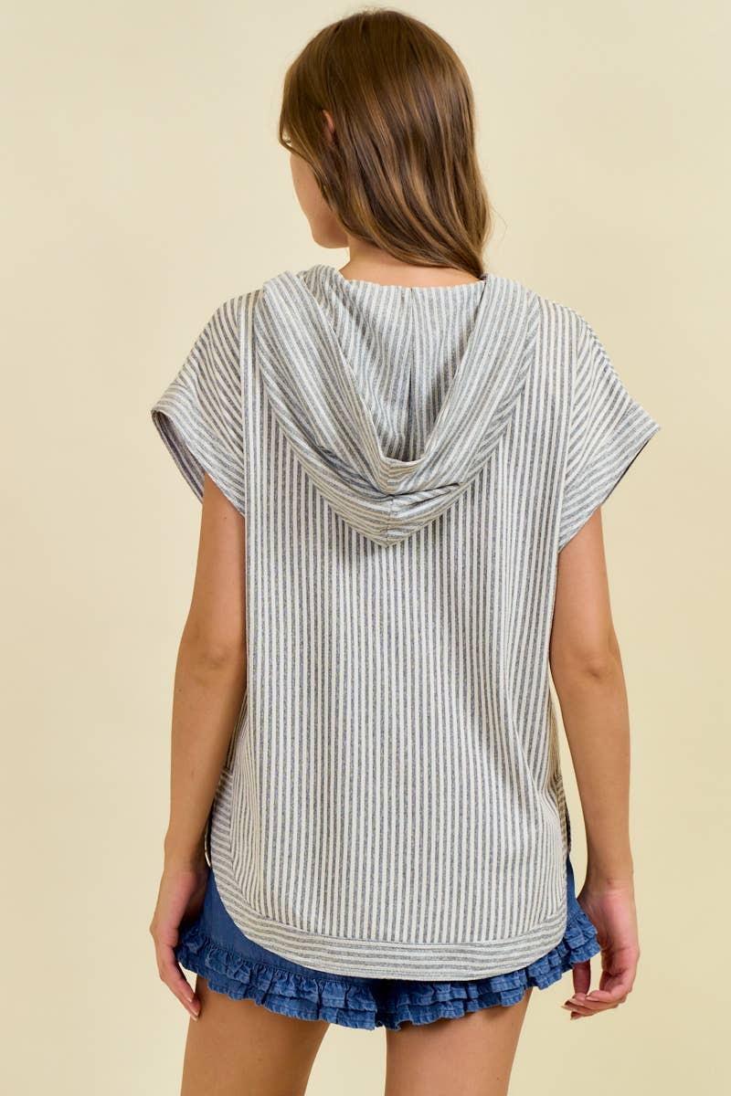 Blue for You Hooded Top