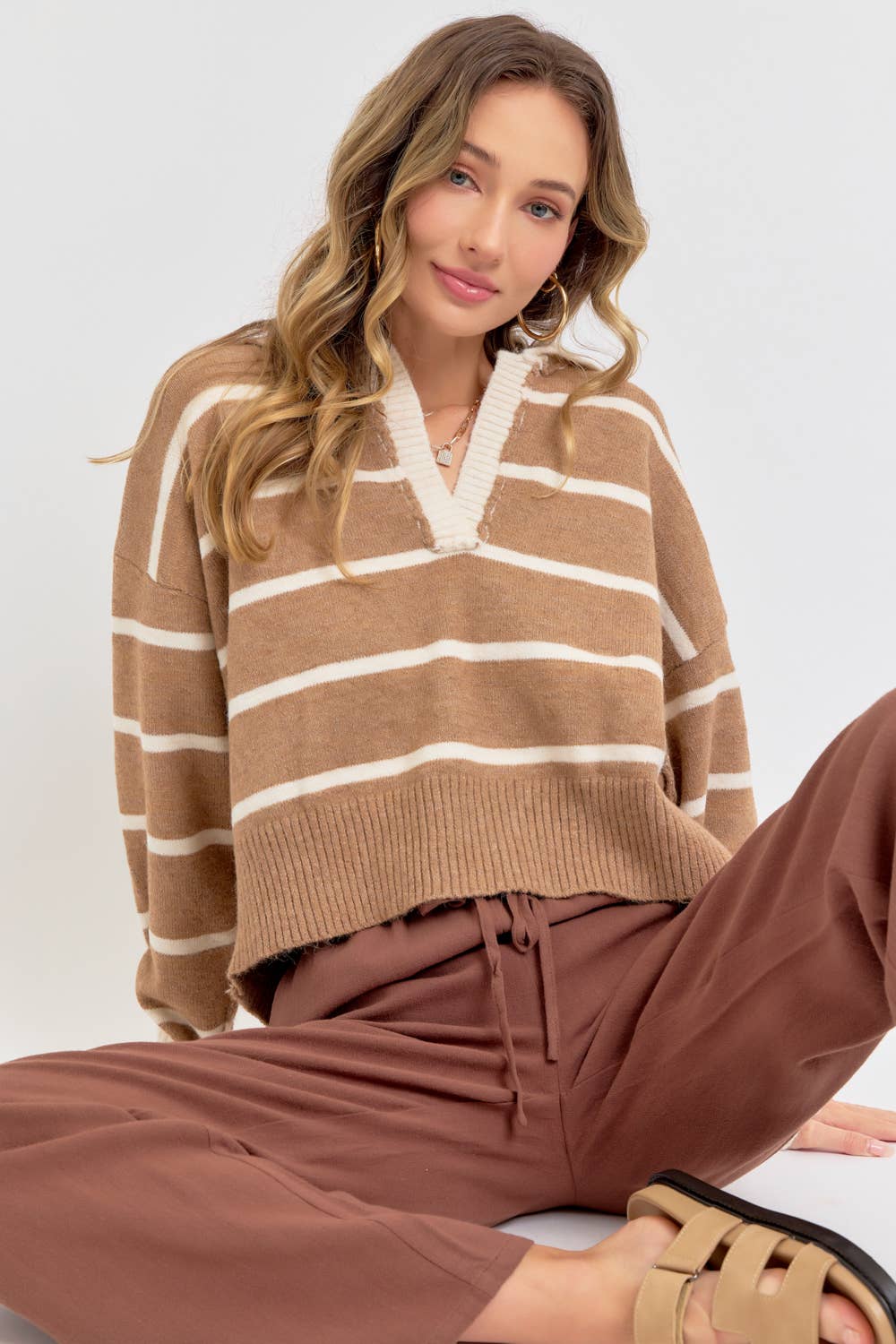 Savannah Collared Sweater