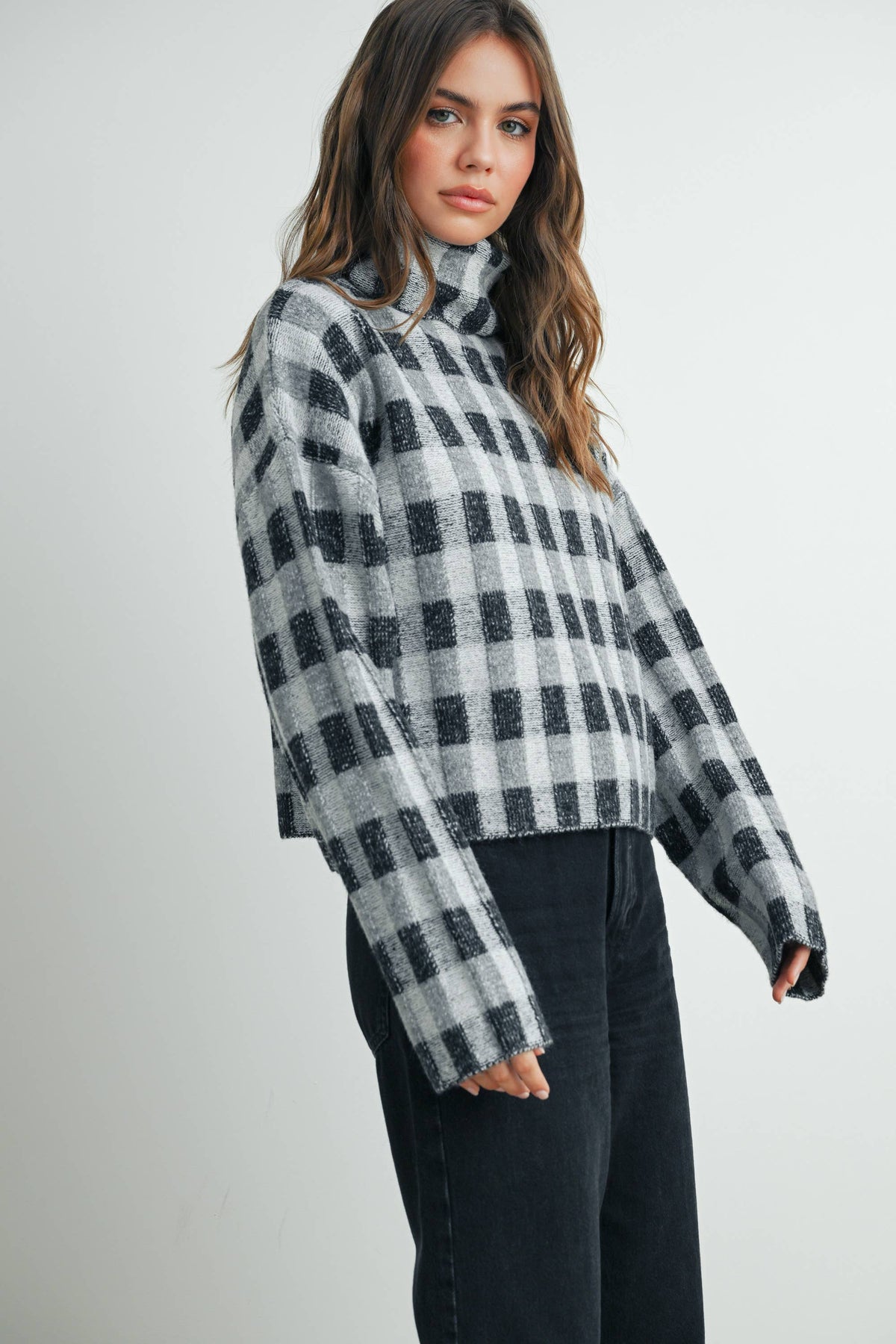Mad in Plaid Sweater