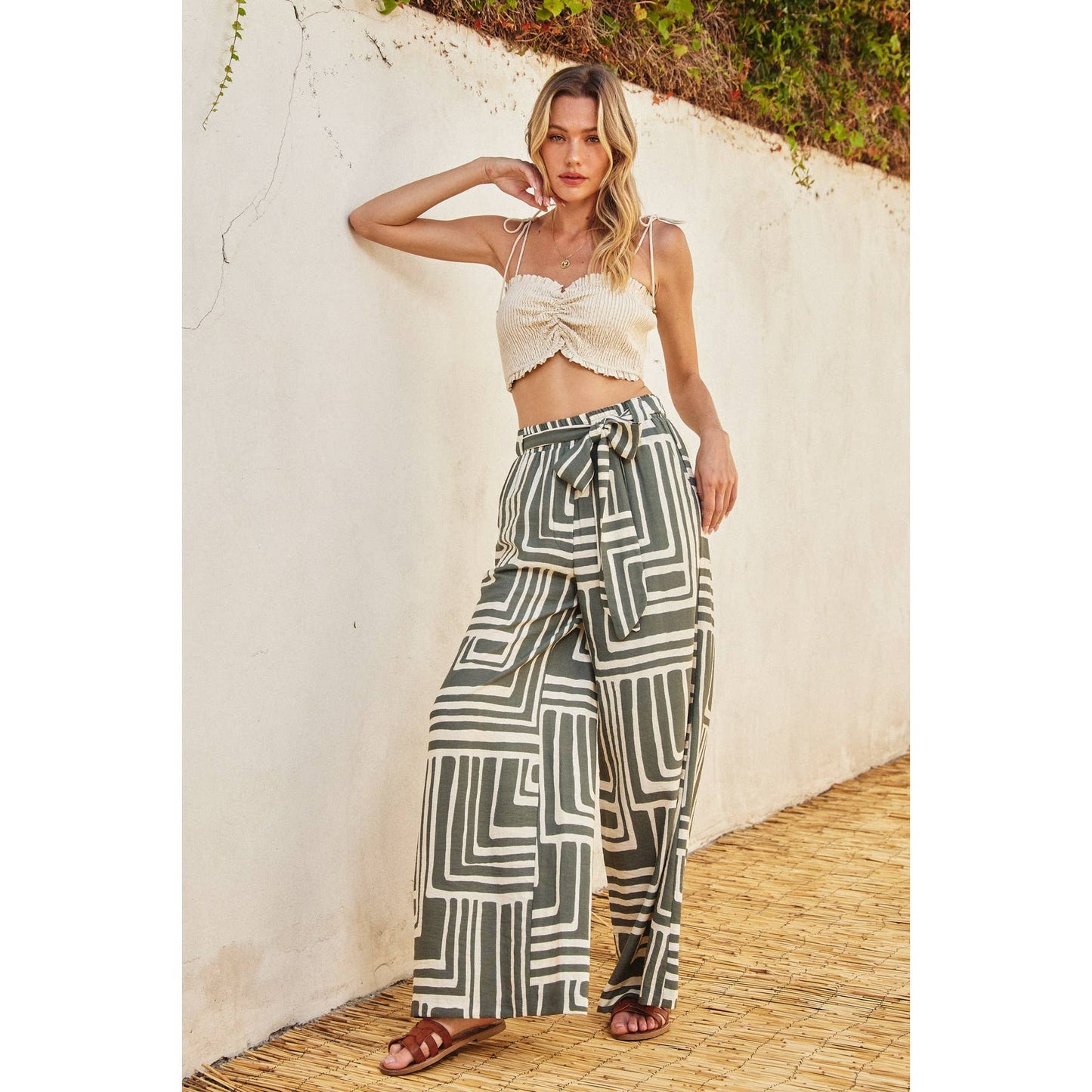 Runaway Looped Belt Pants