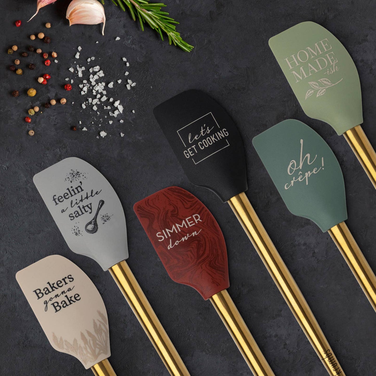 Gold Handle Spatula
