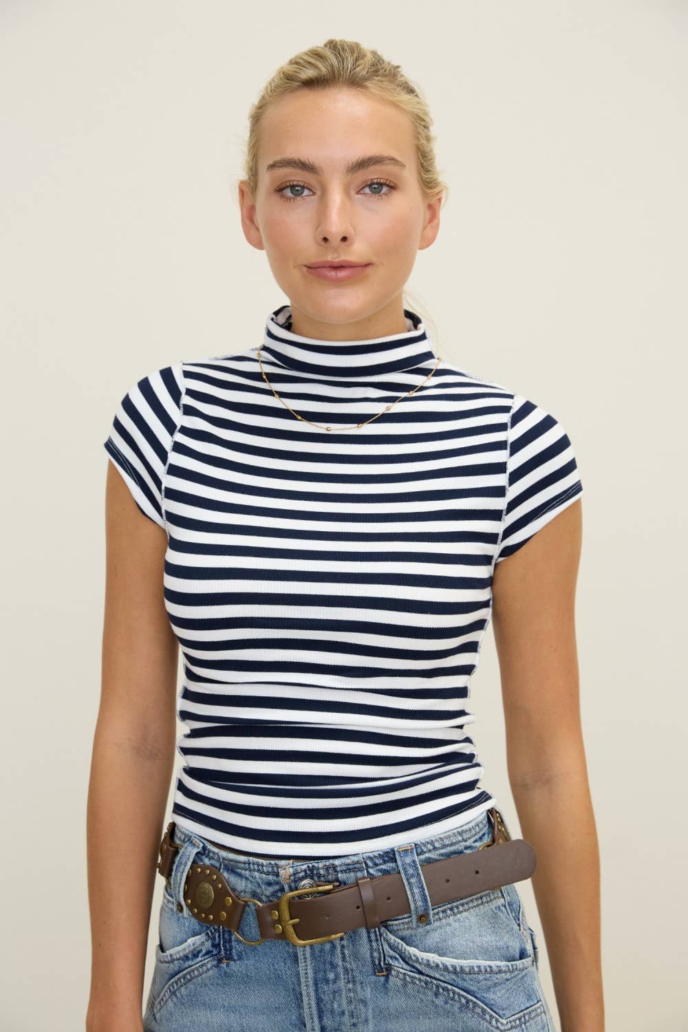 Mabel Mockneck Top