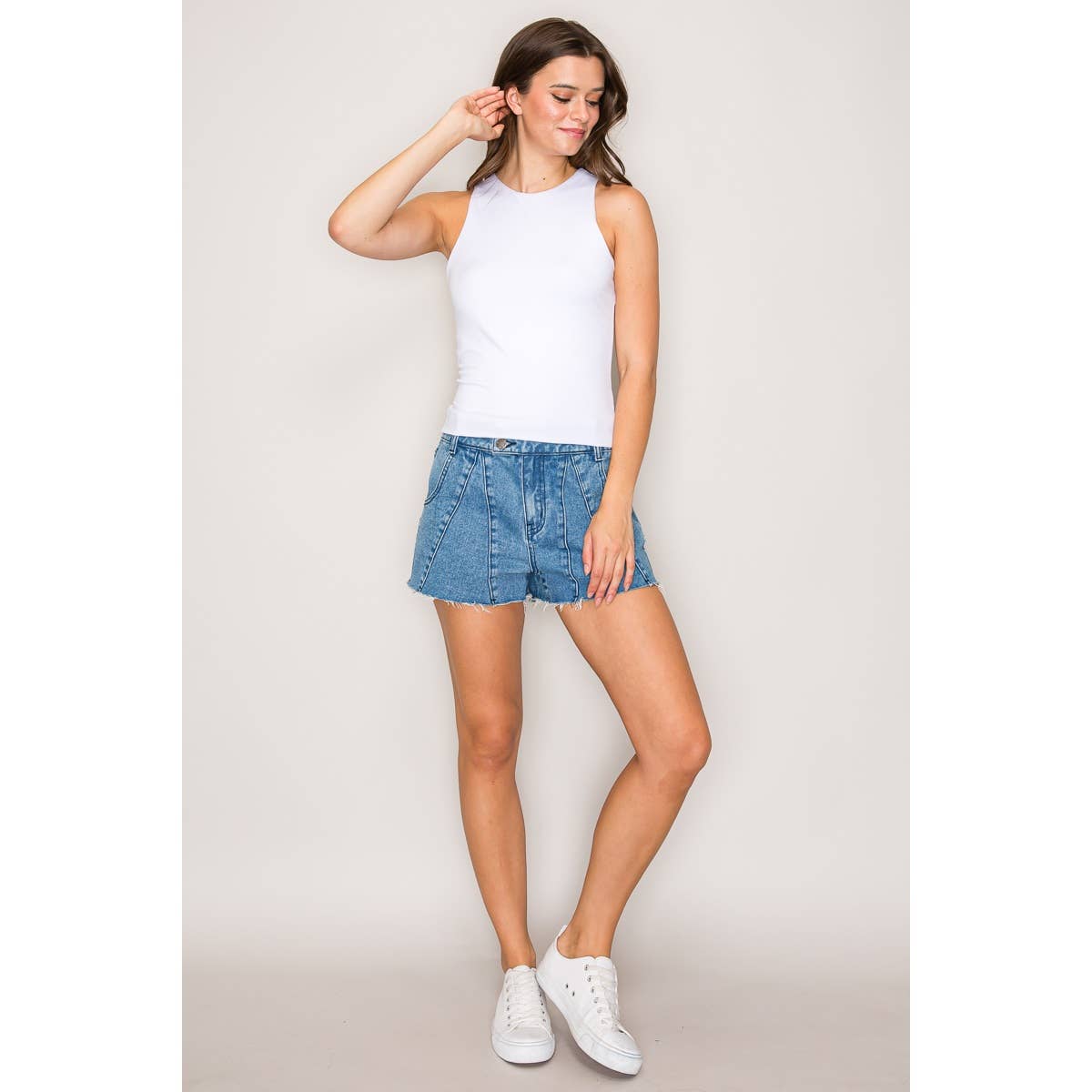 Double Layer Racer Back Tank