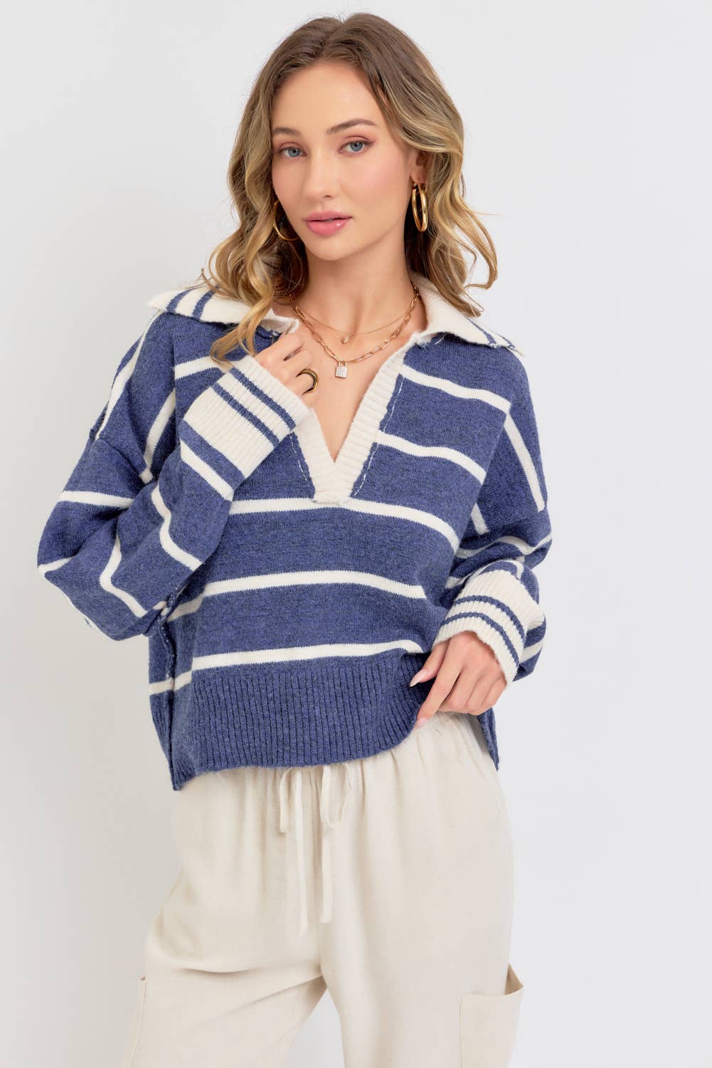 Savannah Collared Sweater