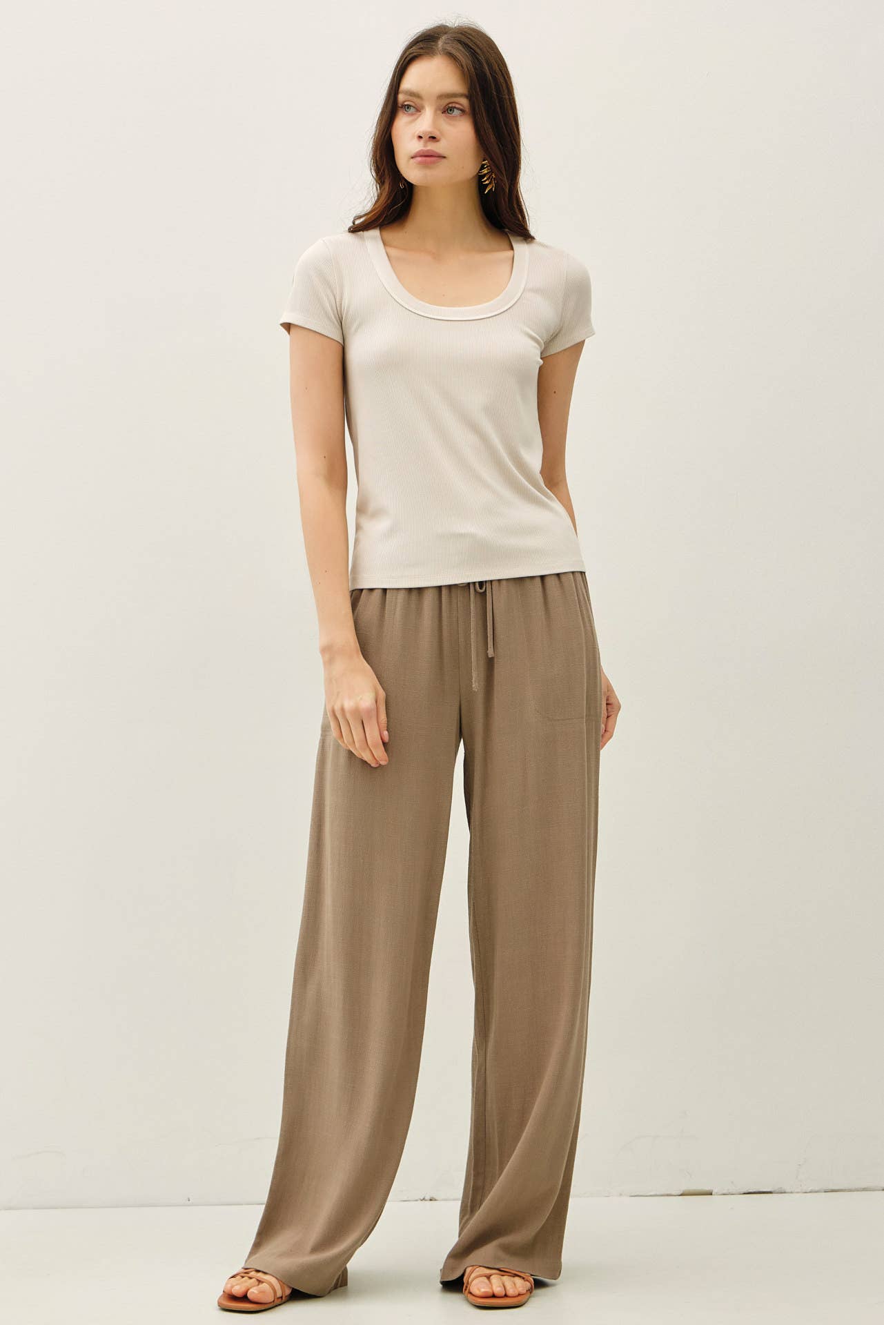 [NEW SHADE]ULTRA SOFT BASIC SCOOP NECK BABY TEE