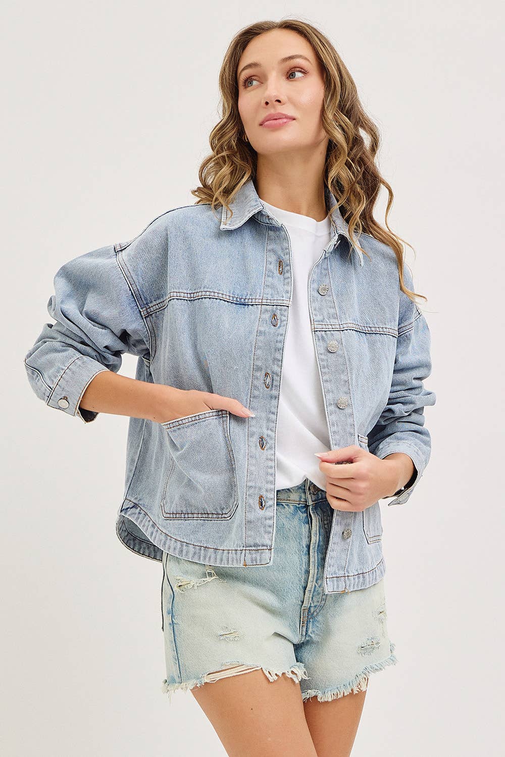 Dime a Dozen Denim Jacket