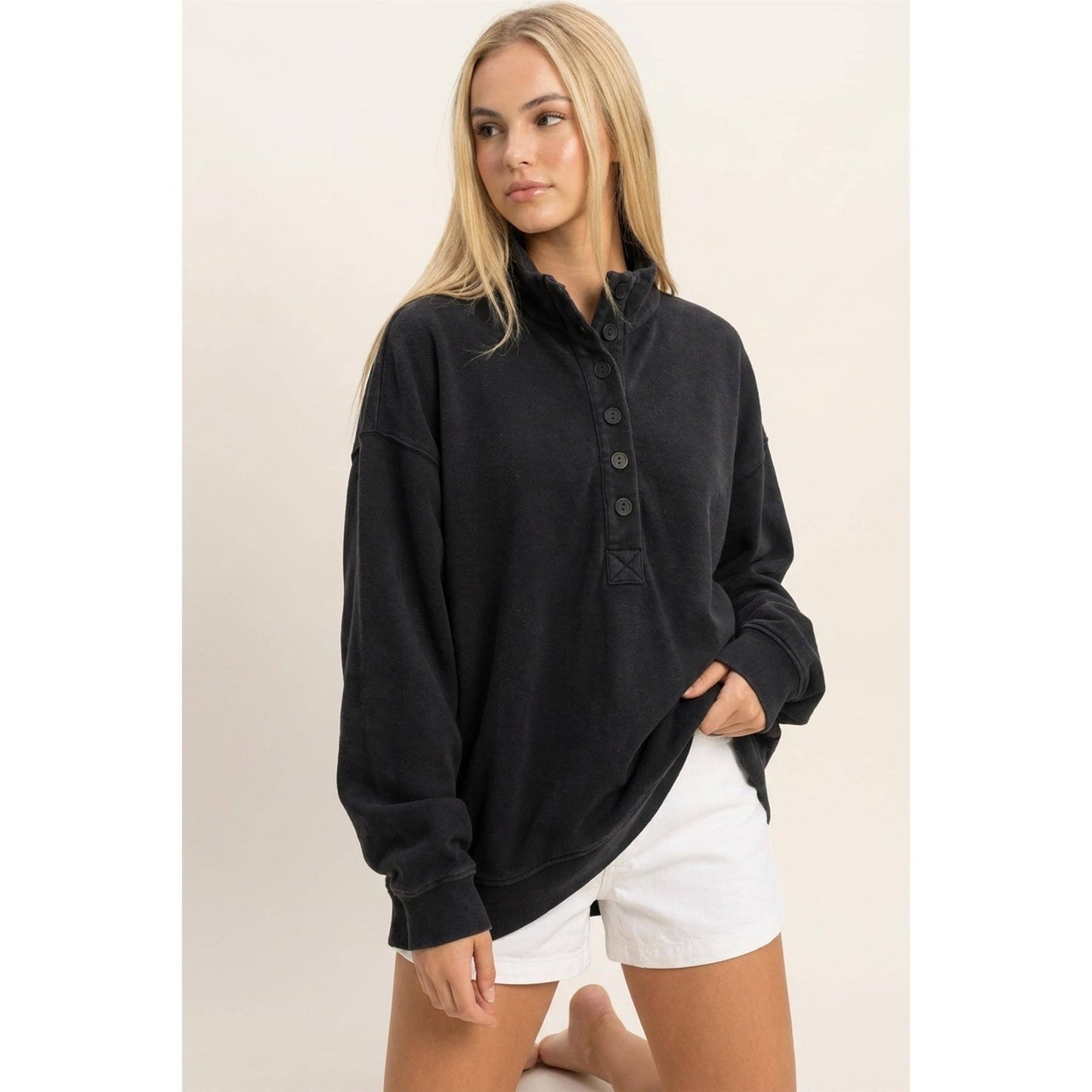 Cozy Vibes Mineral Wash Sweatshirt