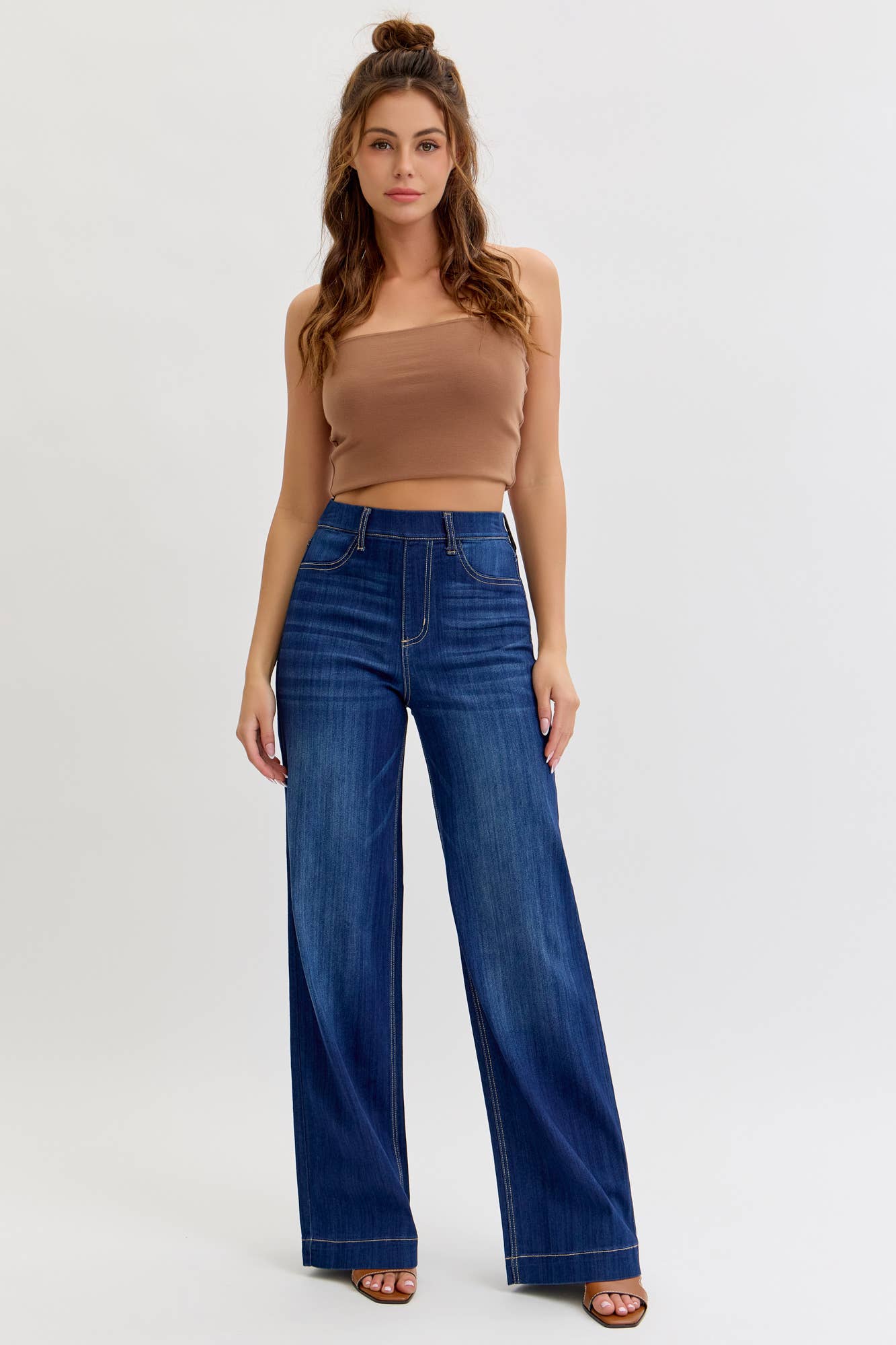Comfy Cozy Pull On Denim