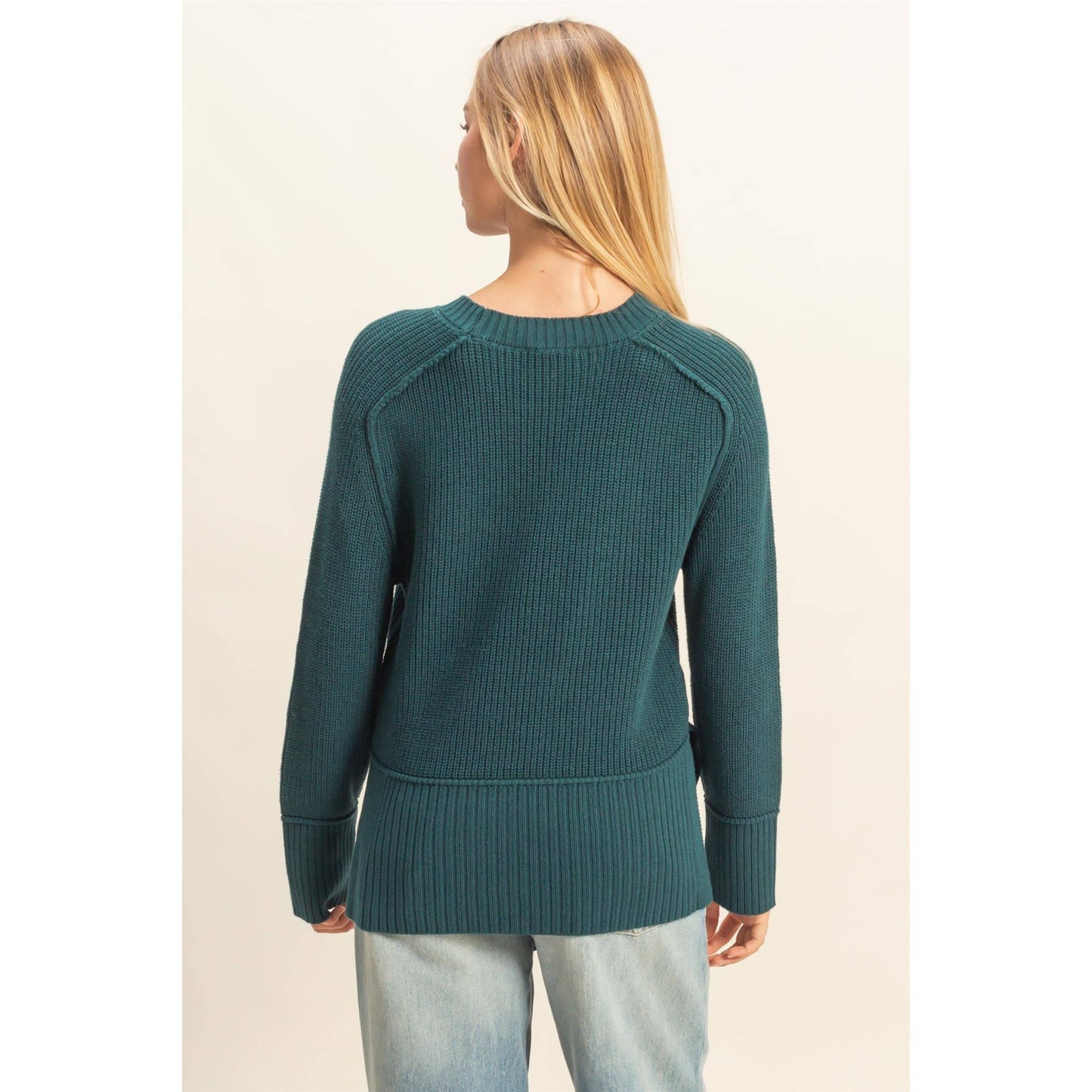 Chiara Side Slit Sweater