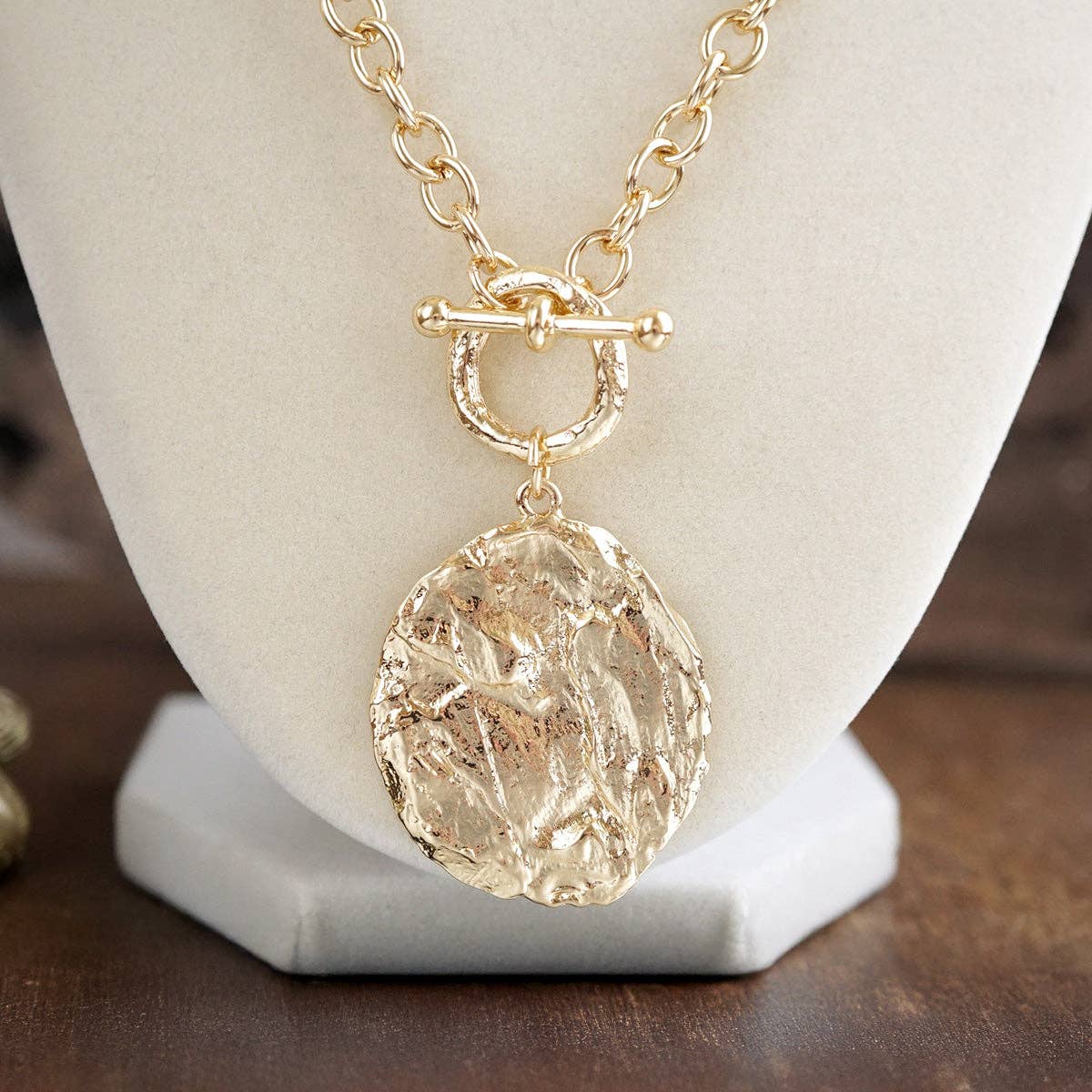 Layered Coin Necklace - Found Treasure